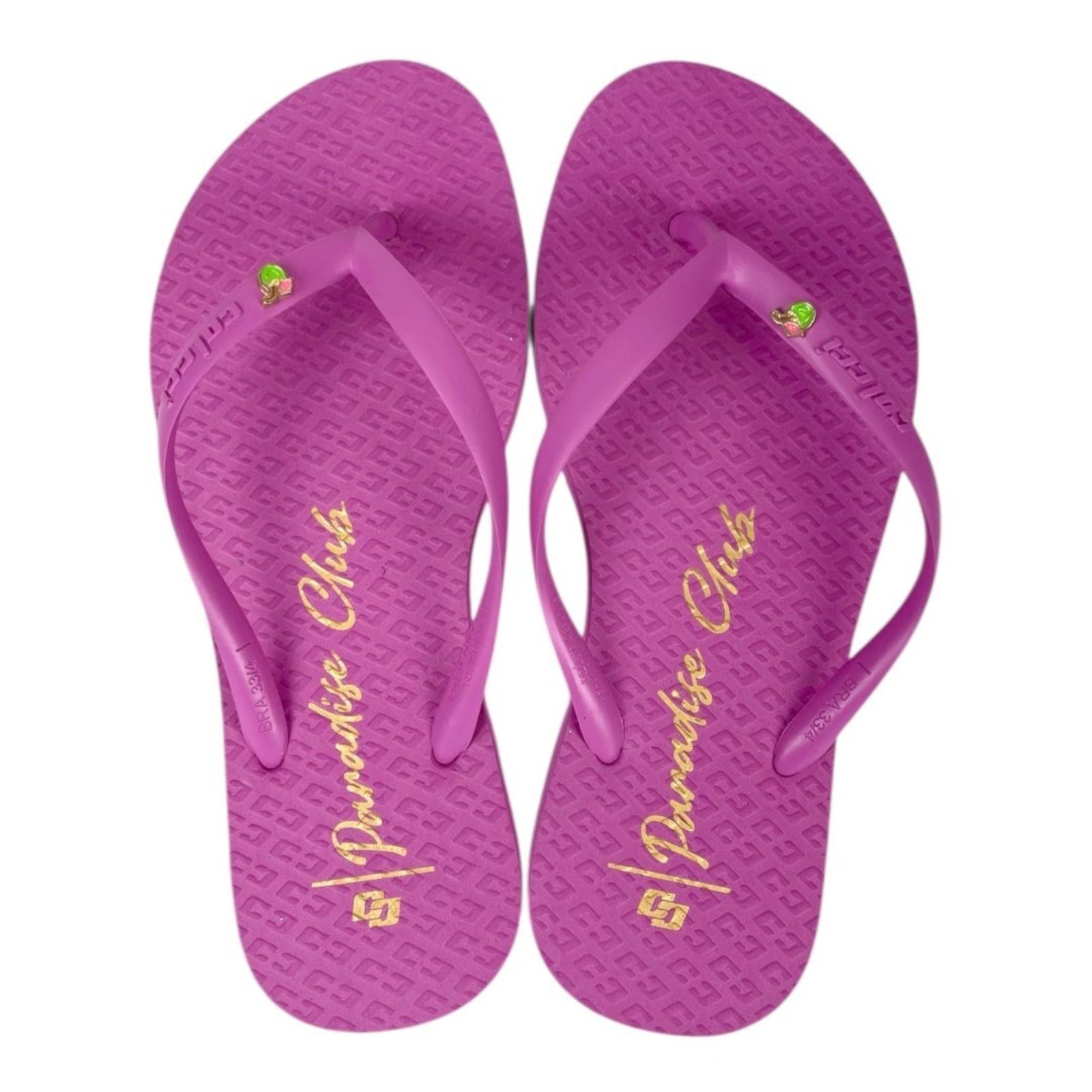 Chinelo Fem Paradise Colcci Rosa Mon Amour