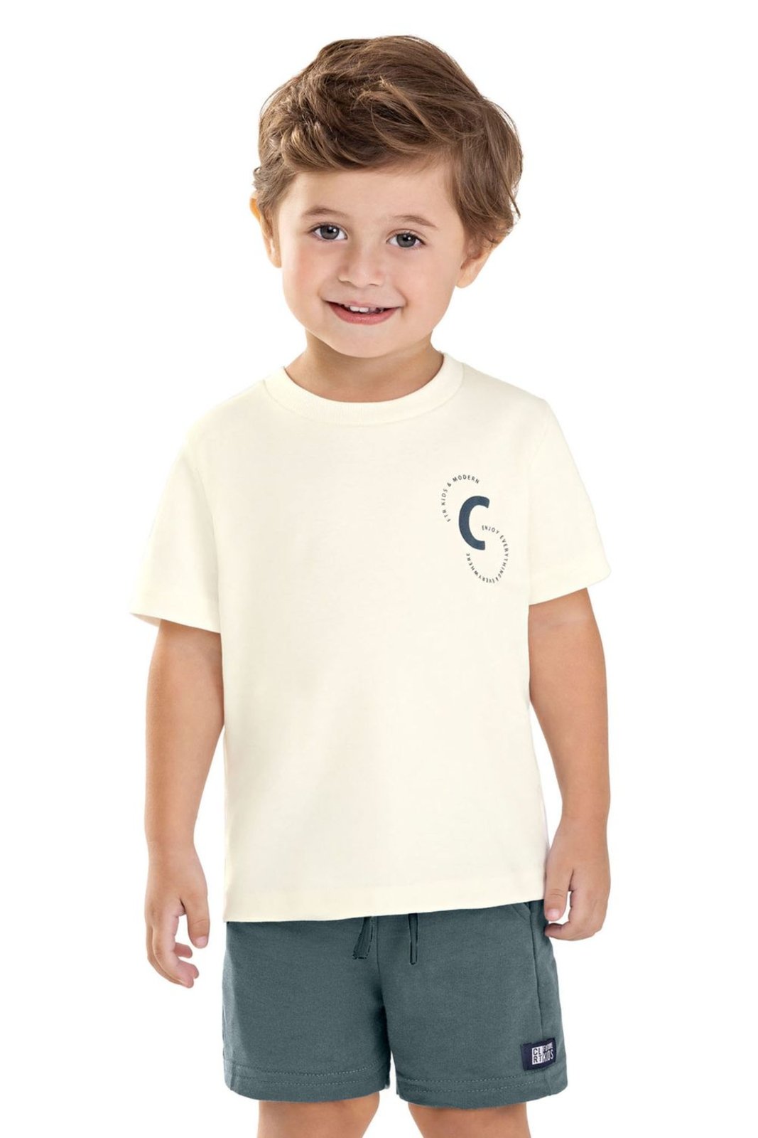Vista 2 Infantil - Conjunto Menino Urban Relevo Colorittá preto Colorittá preto