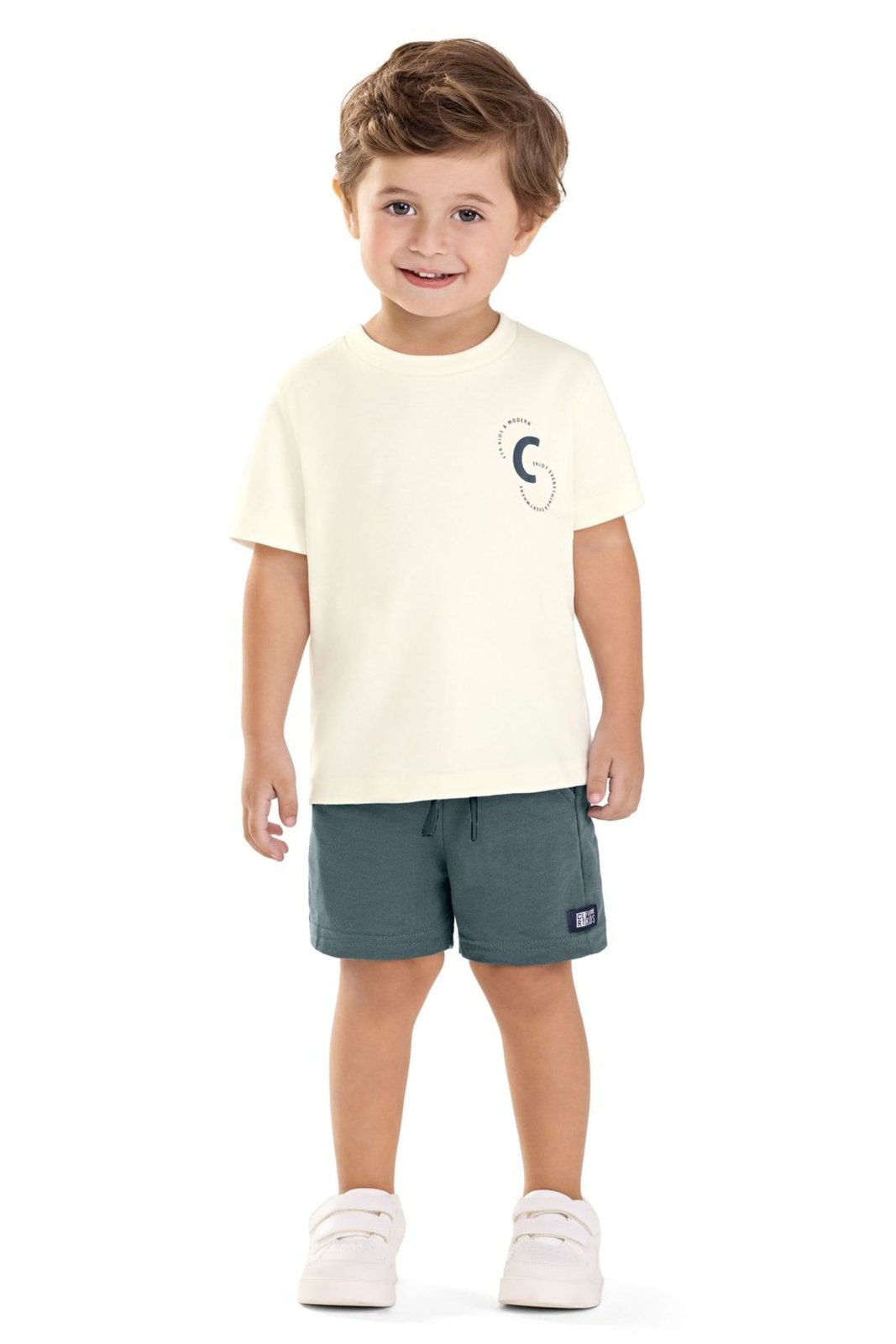 Vista 3 Infantil - Conjunto Menino Urban Relevo Colorittá preto Colorittá preto