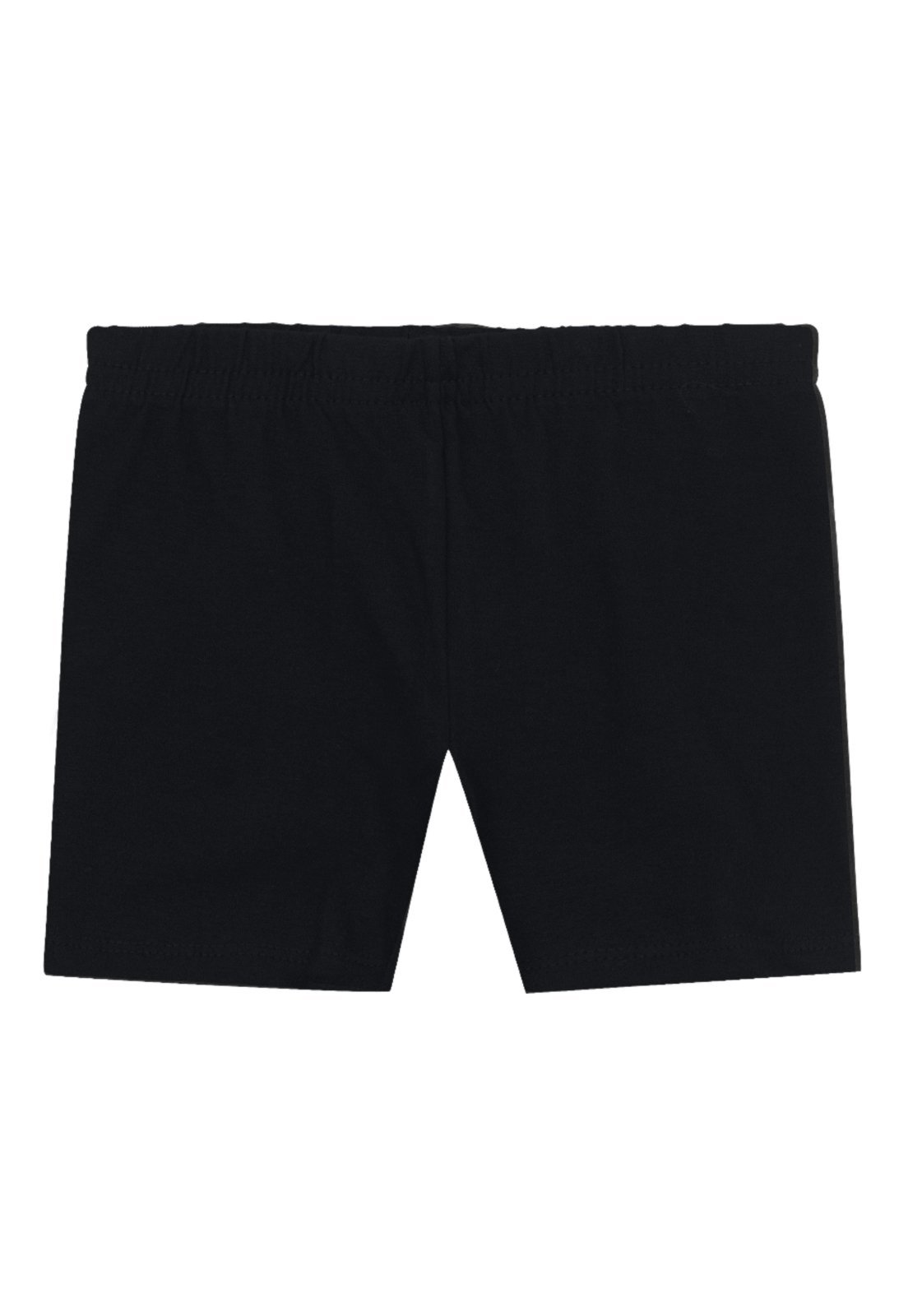 Vista 2 Infantil - Shorts menina em cotton Brandili preto Brandili preto