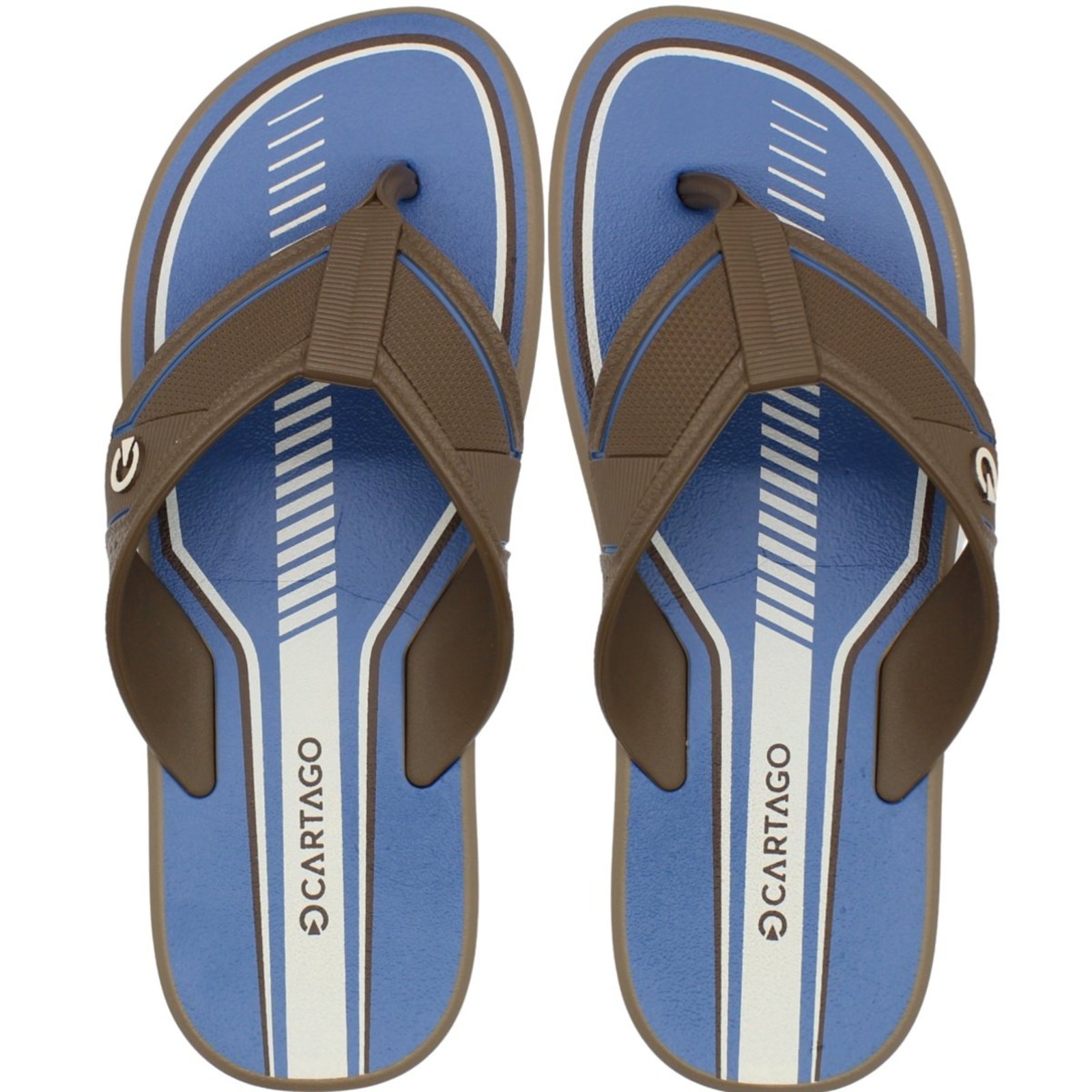 Chinelo De Dedo Cartago Palermo IV Tira Grossa Masculino