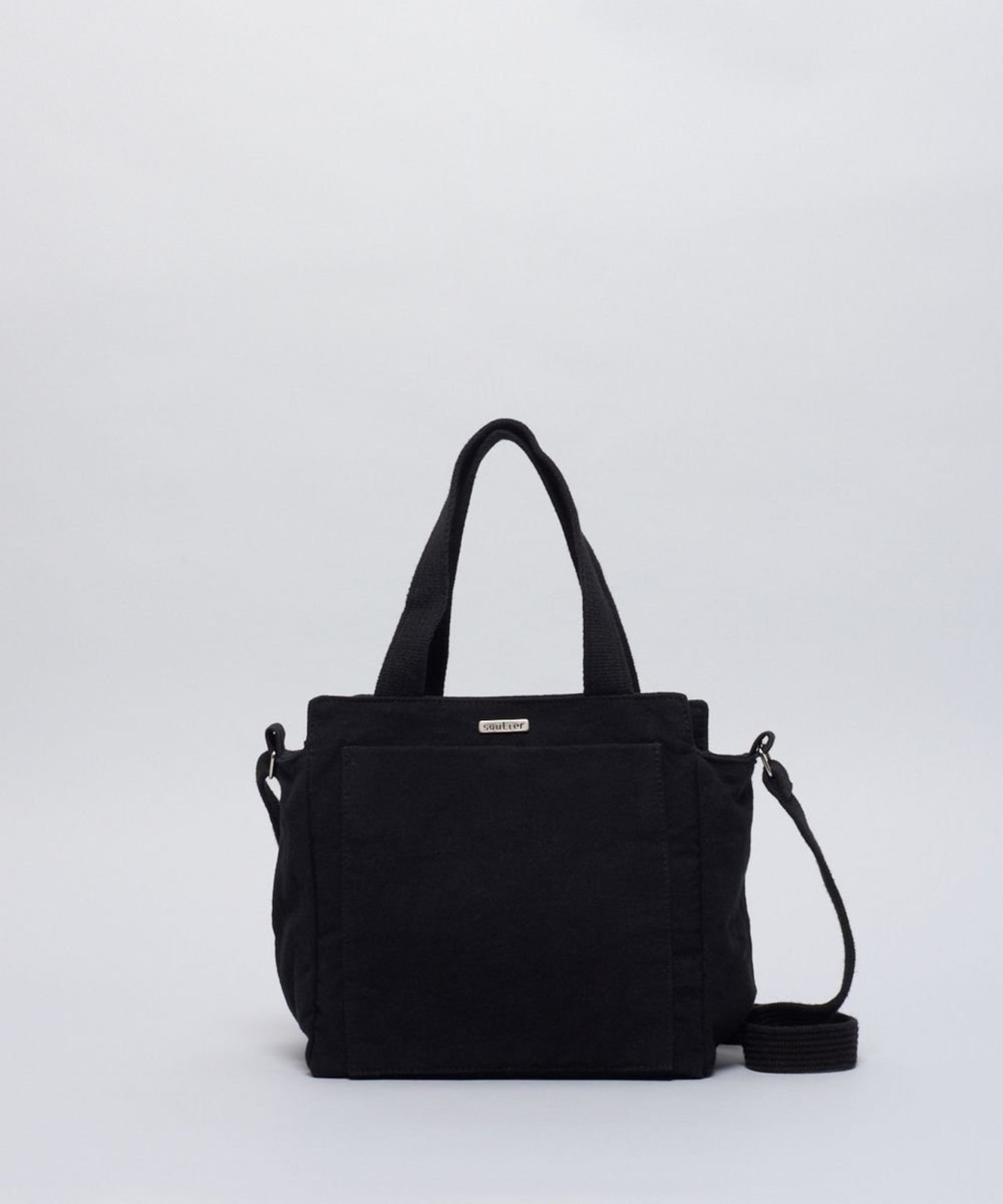 Bolsa p Lona Fran - Preto u - preto