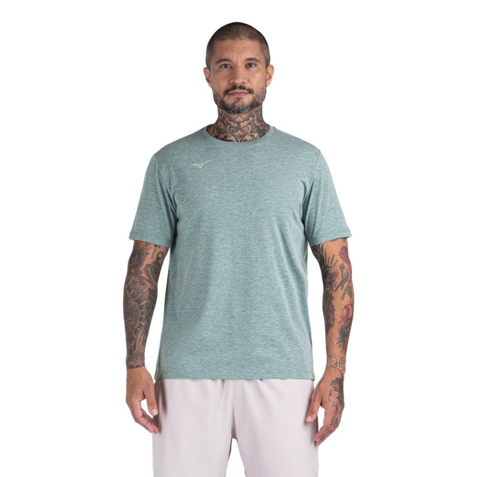 Camiseta de Treino Mizuno Lifestyle Logo Masculina
