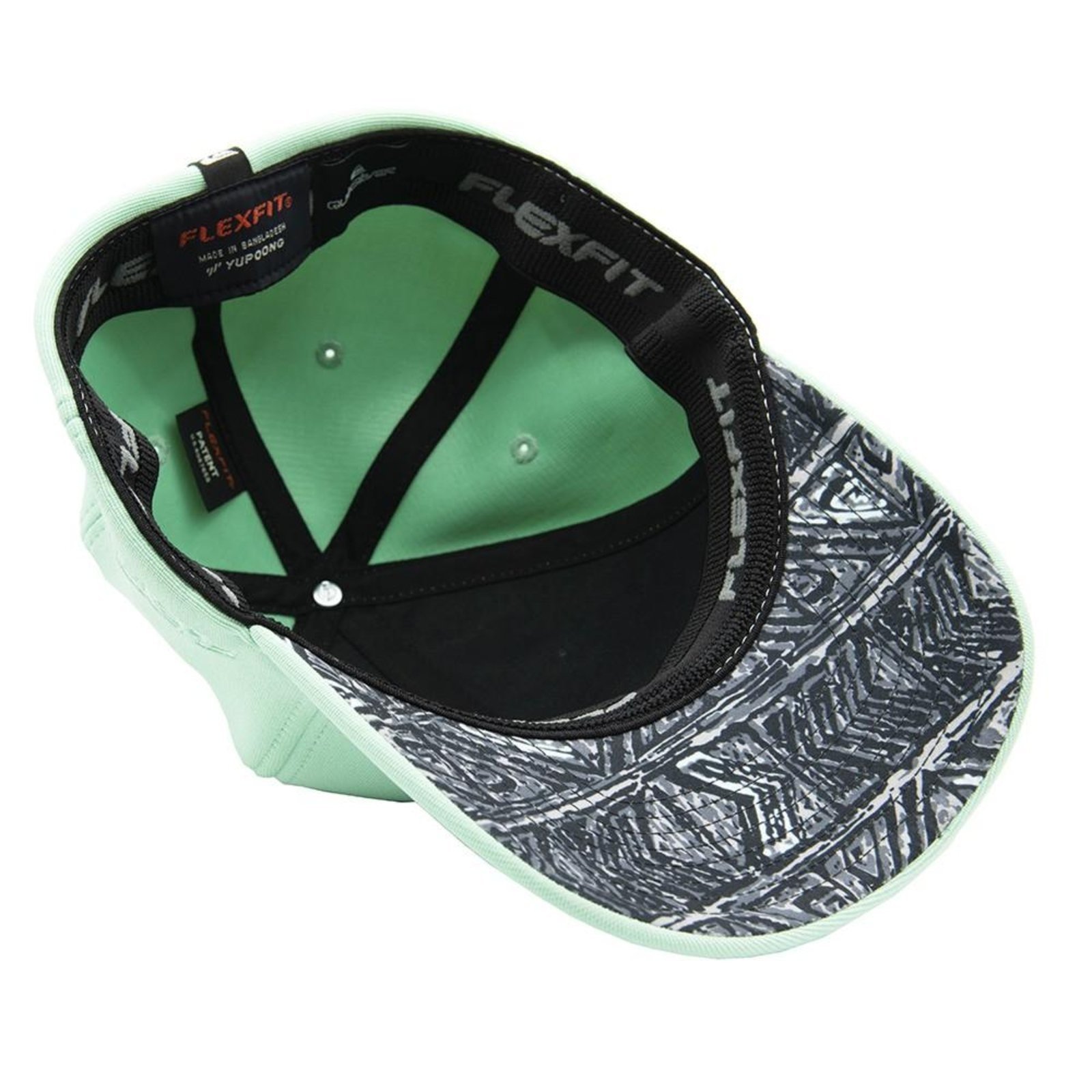 Boné Quiksilver Aba Curva Plate Heritage SM23 Mint