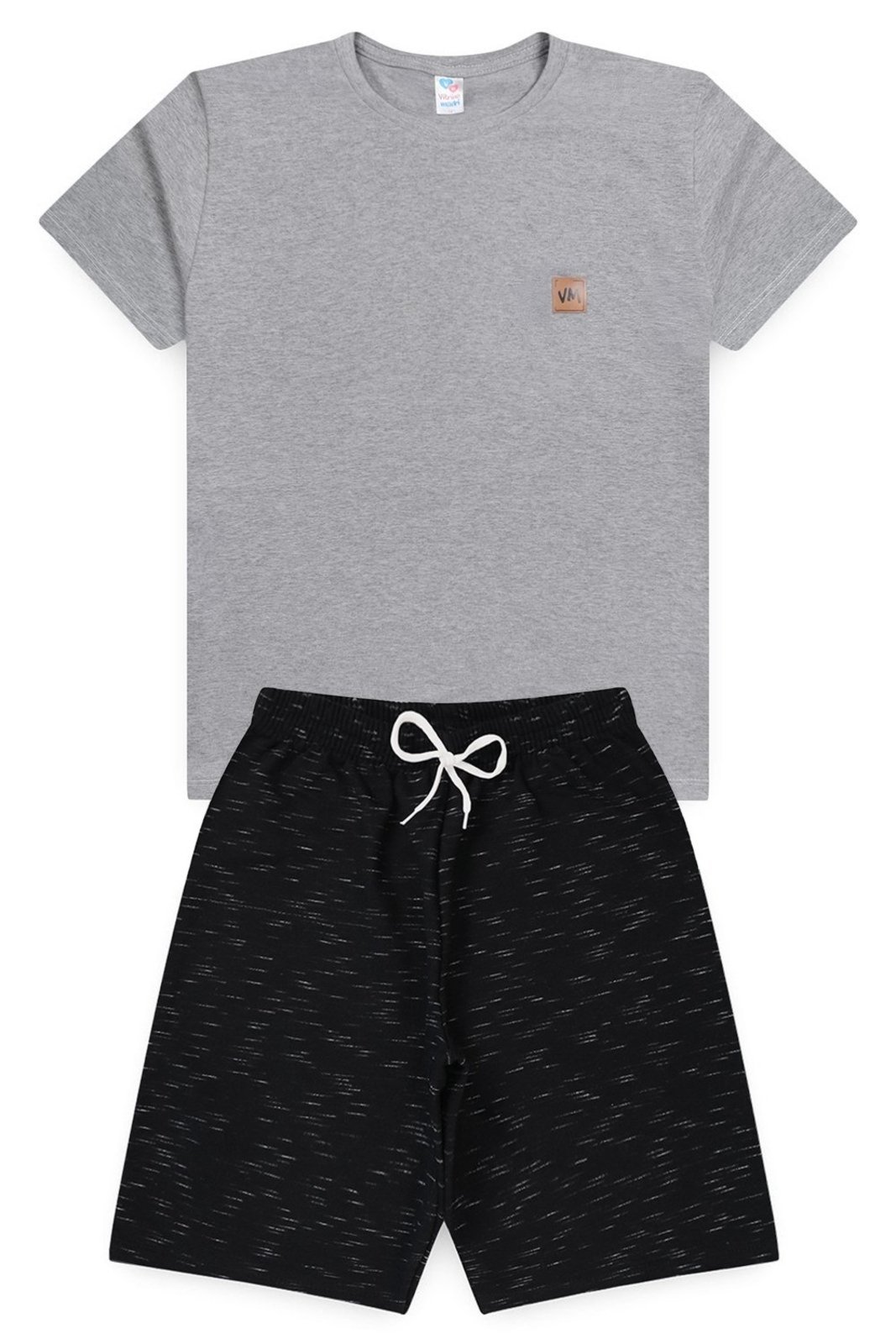 Infantil - Conjunto Juvenil Verão Masculino Vitrine Madri Mesclado