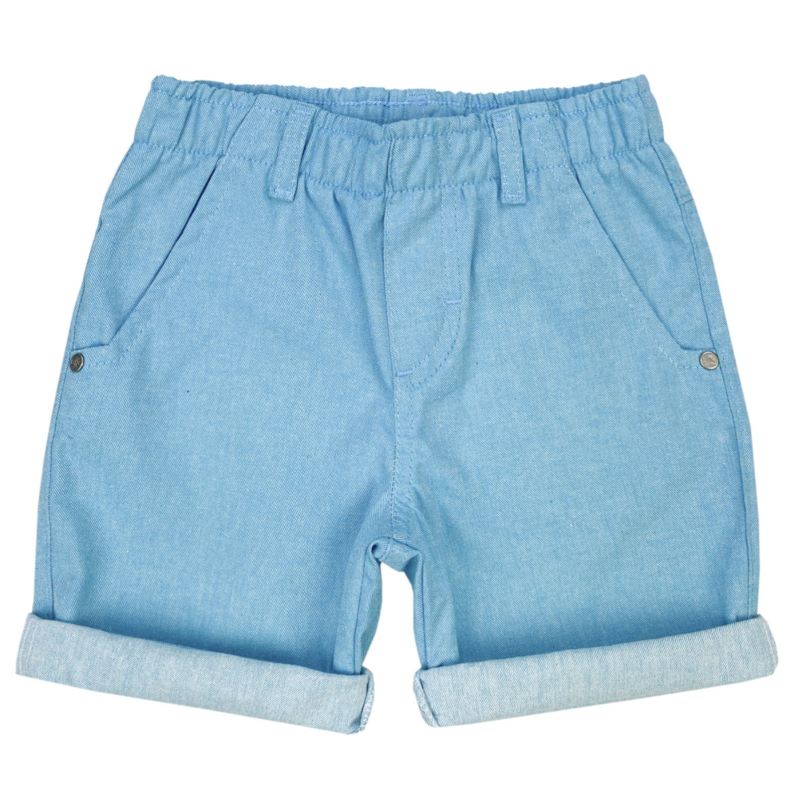 Infantil – Shorts Look Jeans Sarja Azul