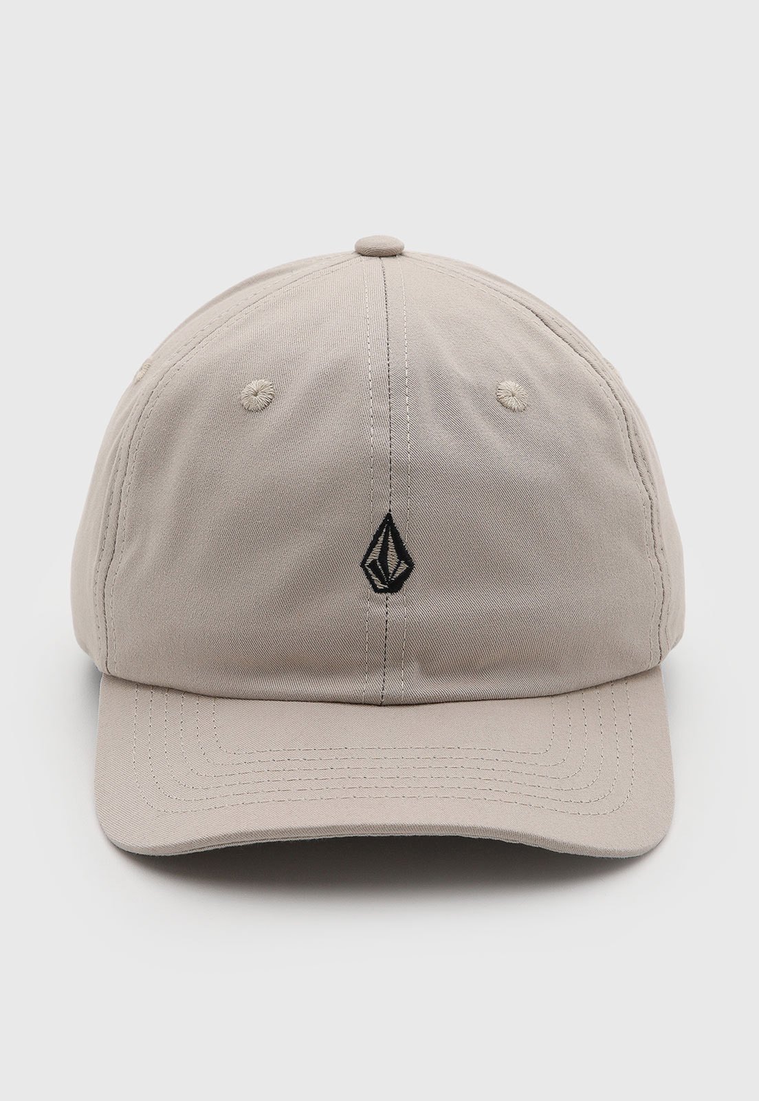Boné Volcom Aba Curva Mini Mark Strapback Bege