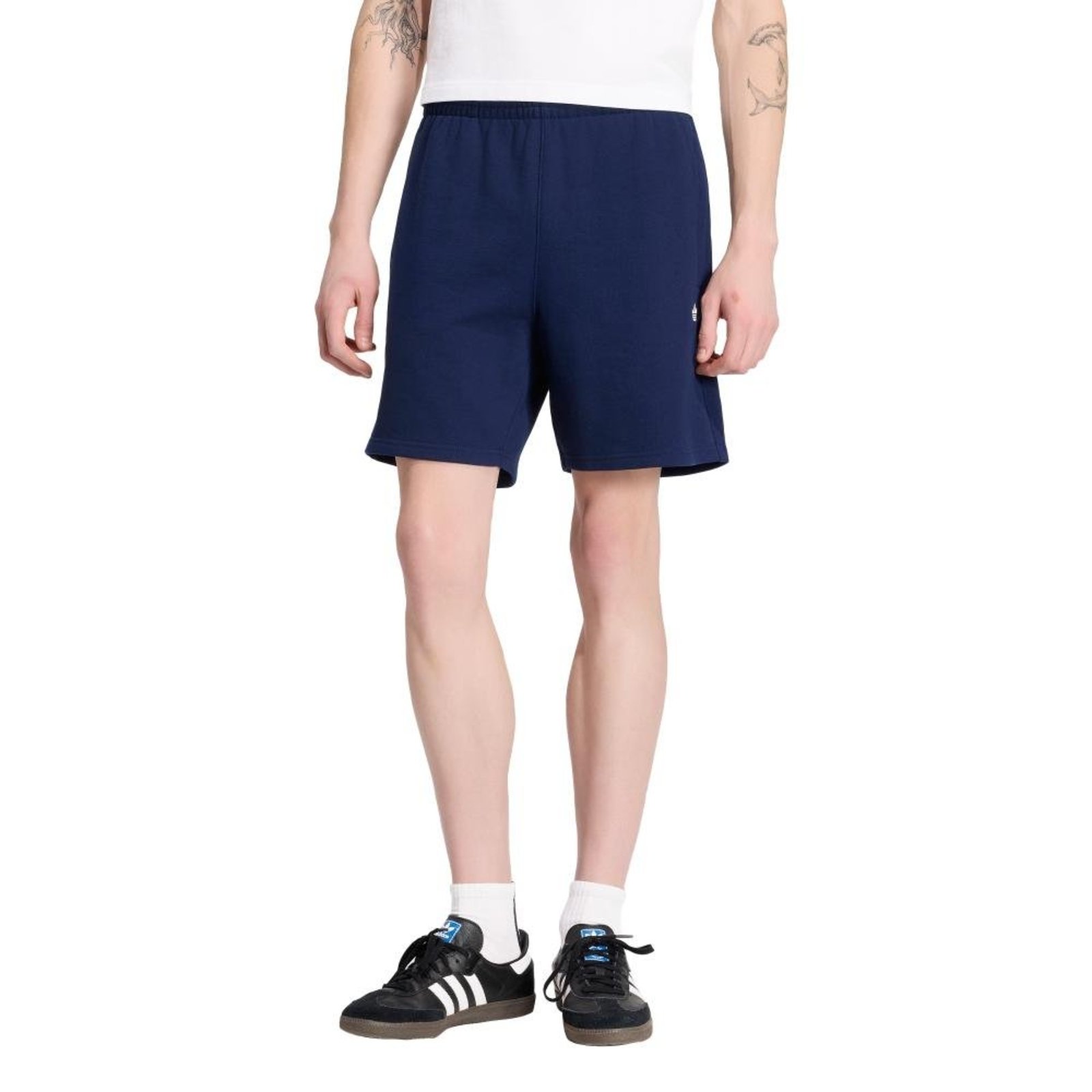 SHORTS FLEECE TREFOIL ESSENTIALS adidas Originals Azul