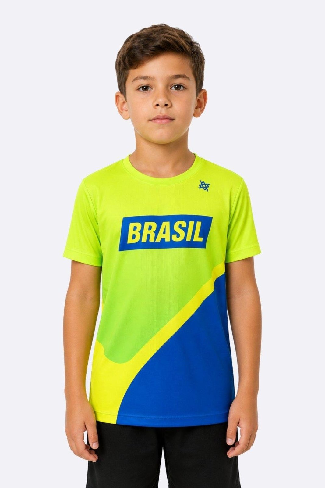 Infantil - Camiseta HUPI Brasa Azul