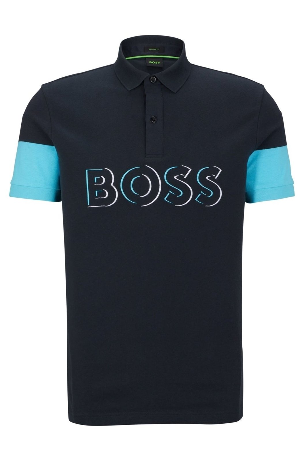 Camisa Polo Em Jérsei De Algodão Com Logotipo Bordado