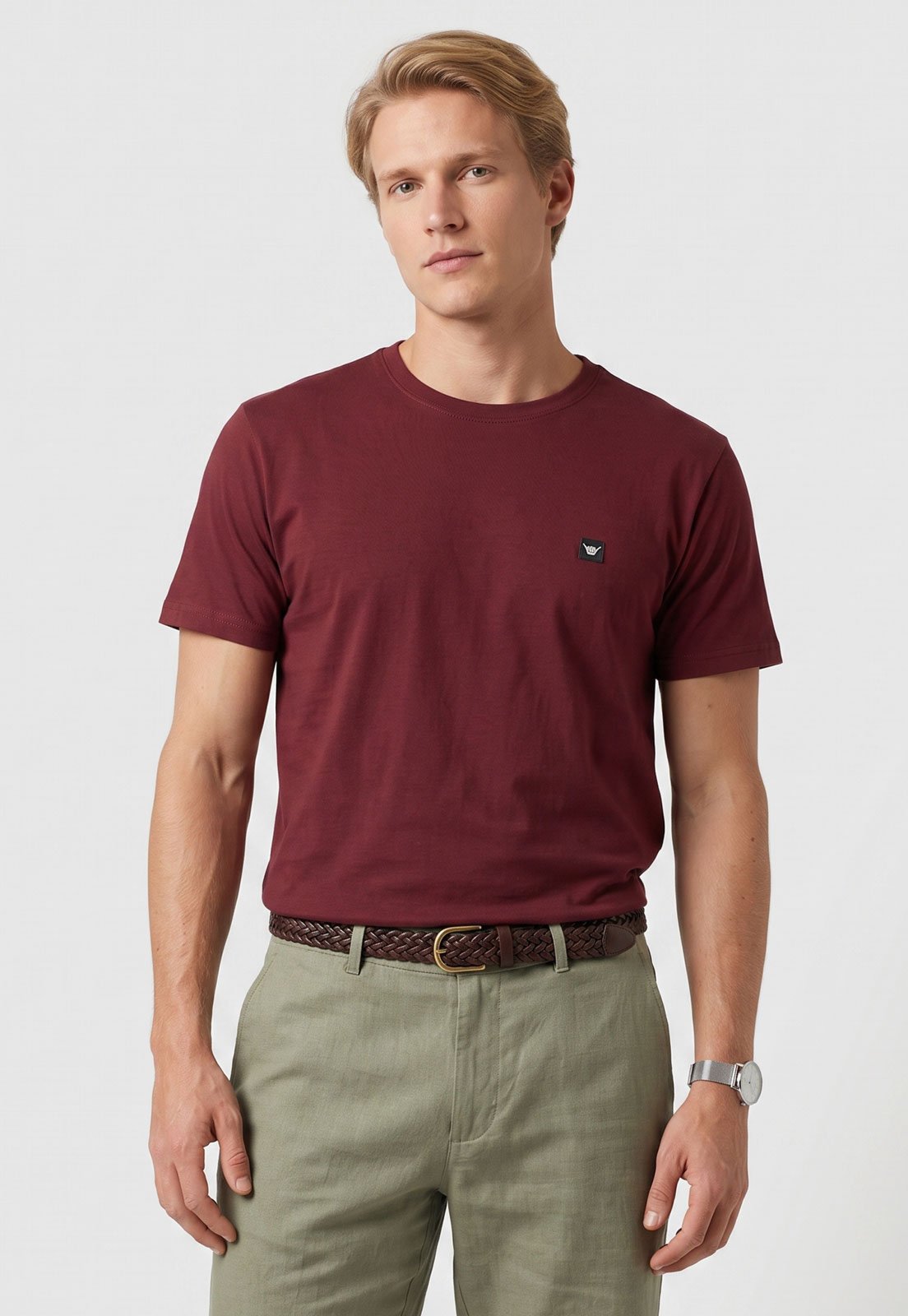 Camiseta Masculina Hang Loose Silk Mini Vinho