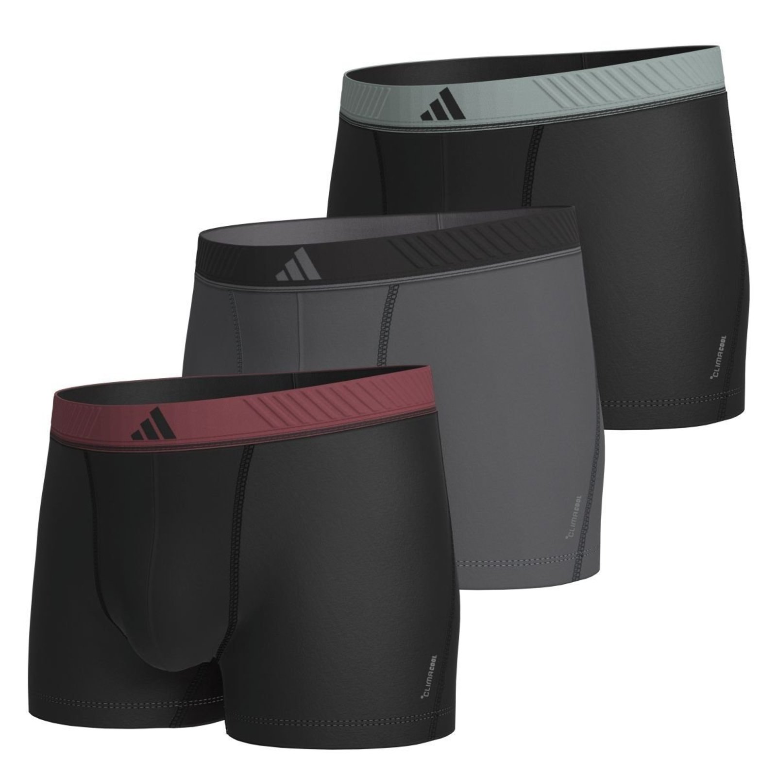 Kit com 3 Cuecas Boxer