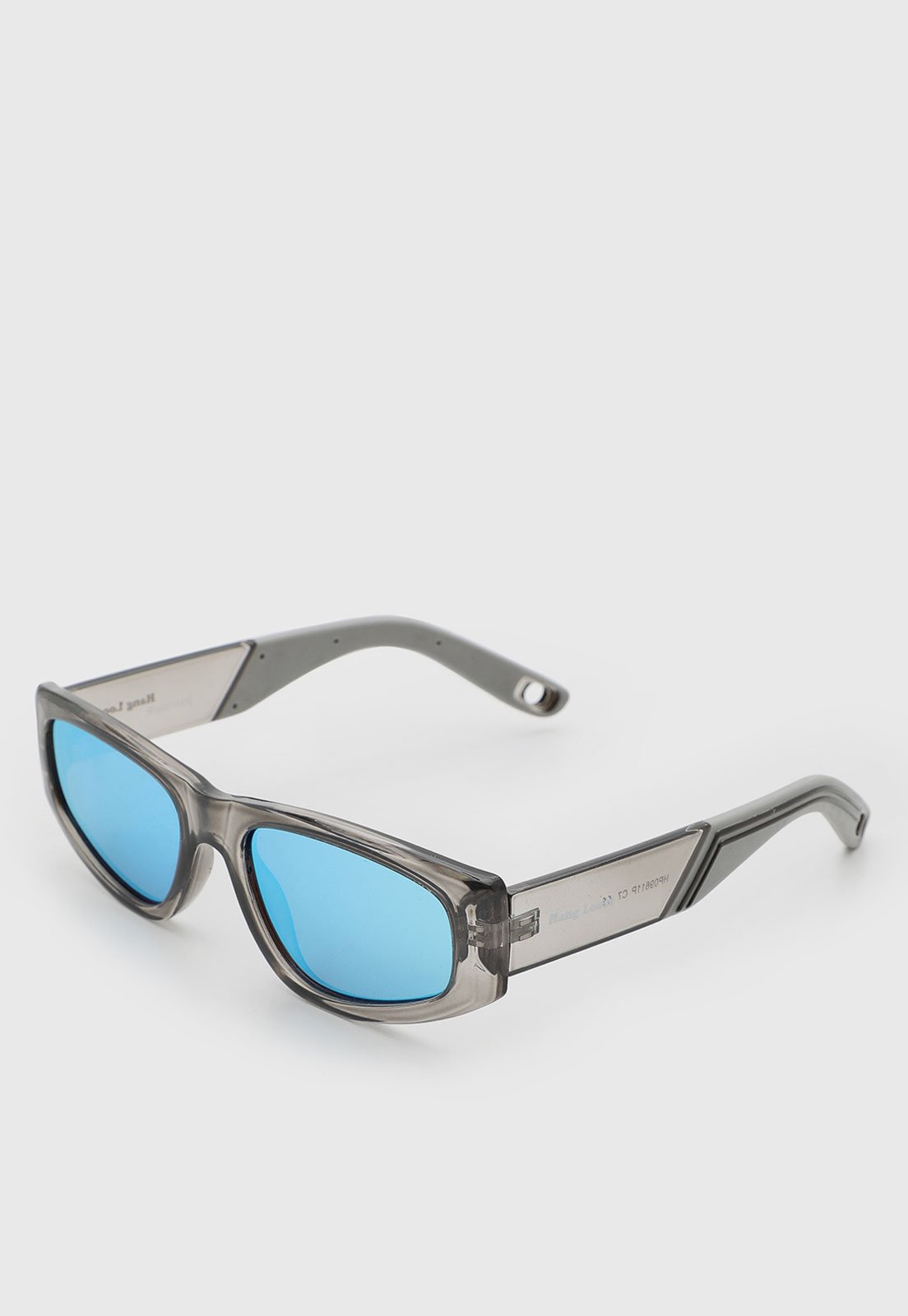 Óculos de Sol Hang Loose Retangular Acetato Cinza