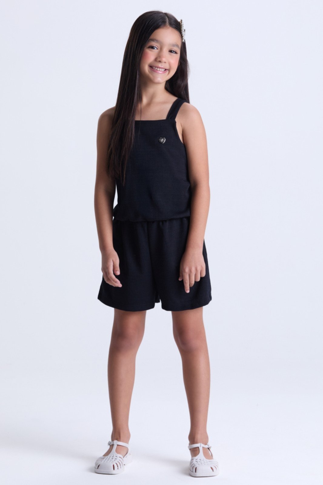 Infantil – Macaquinho Feminino Rustique Alcinha