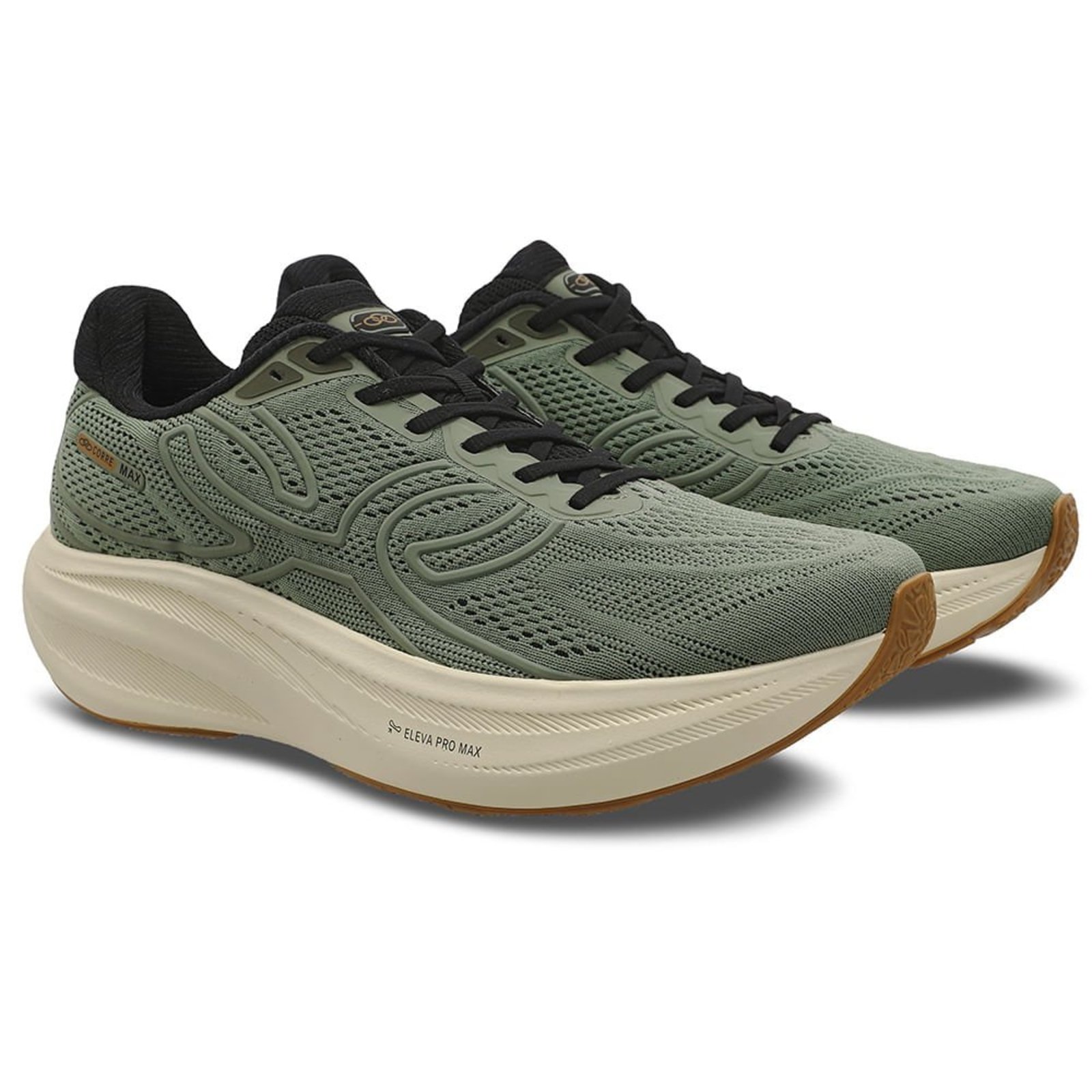 Vista 3 Tênis Olympikus Corre Max 42 verde OLYMPIKUS verde