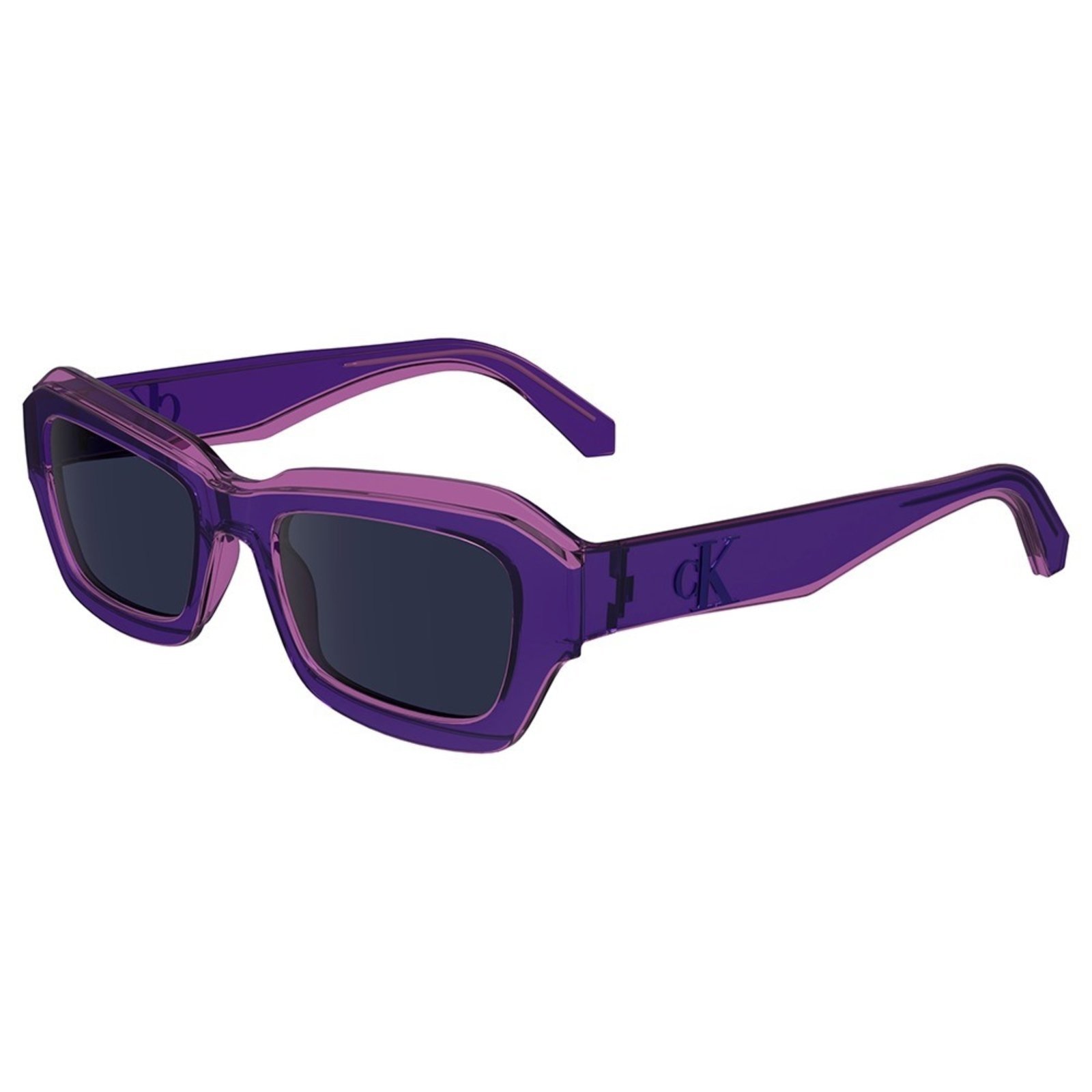 Óculos de Sol Calvin Klein Jeans CKJ24608S 500 – Roxo Crystal 52