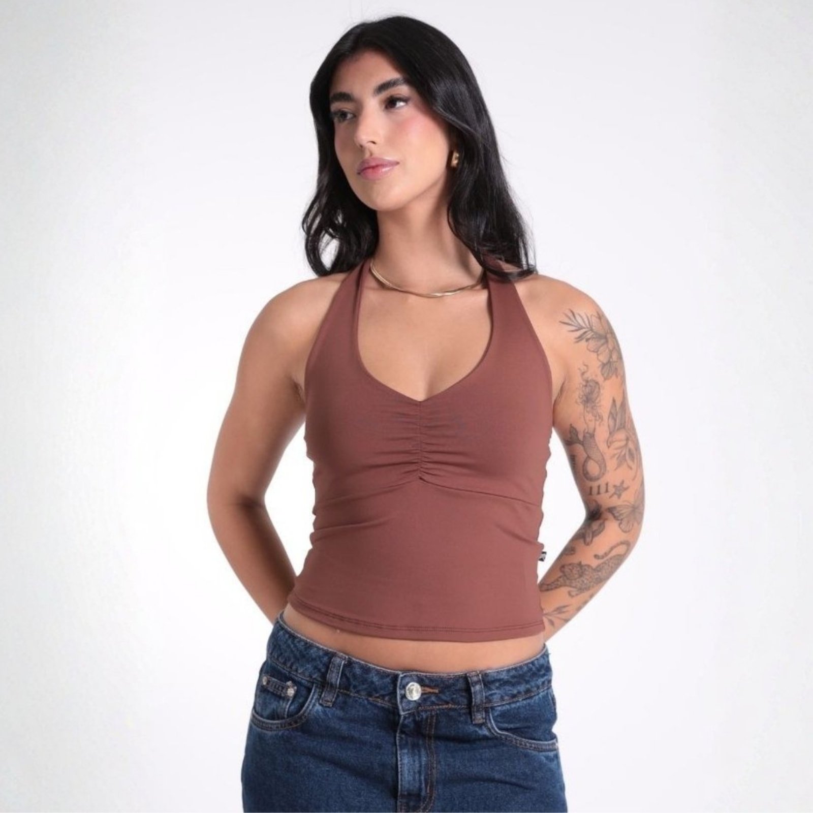 Blusa Frente Única Feminina Revanche Daiane