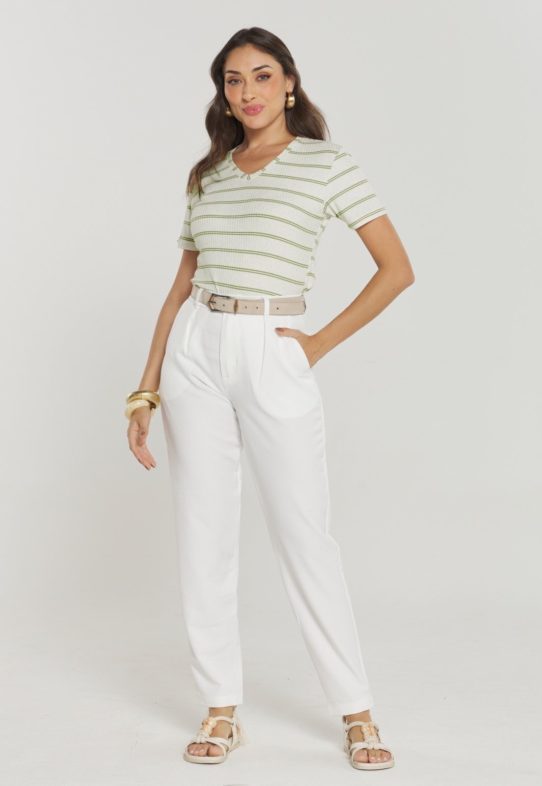 Blusa Rudély Canelada Verde