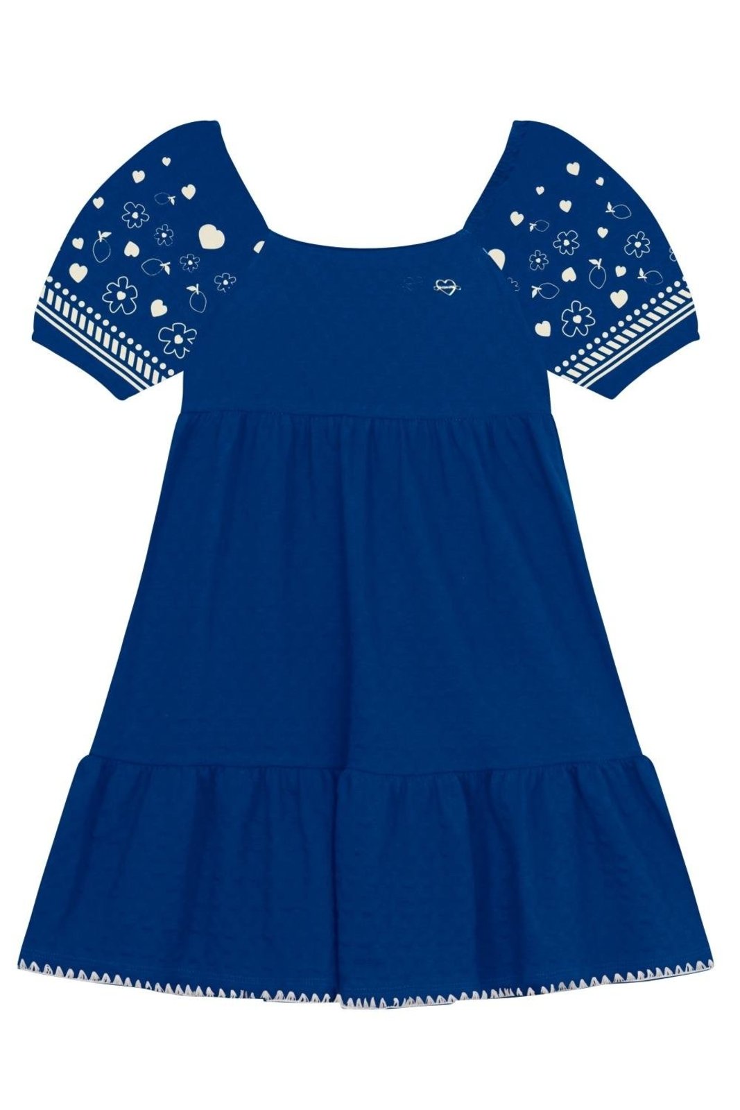 Infantil - Vestido menina em cotton Brandili