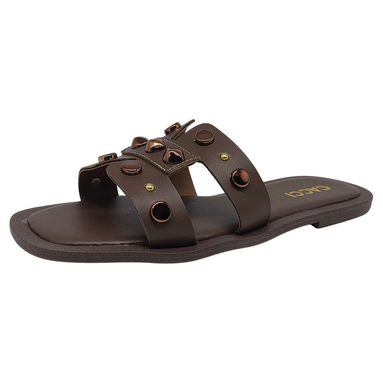 Chinelo Rasteirinha Feminina Confortável Dia Dia Boho Cacci