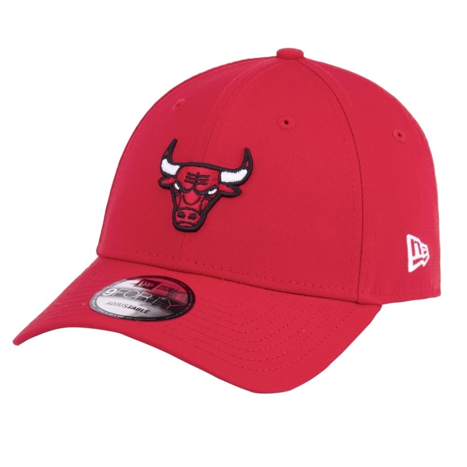 Bone New Era 9FORTY Chicago Bulls NBA Vermelho