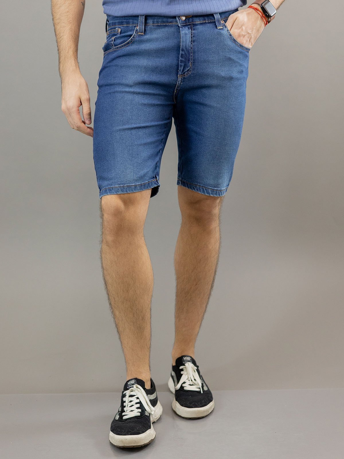 Bermuda Skinny Masculina Jeans Tradicional Elastano Anticorpus