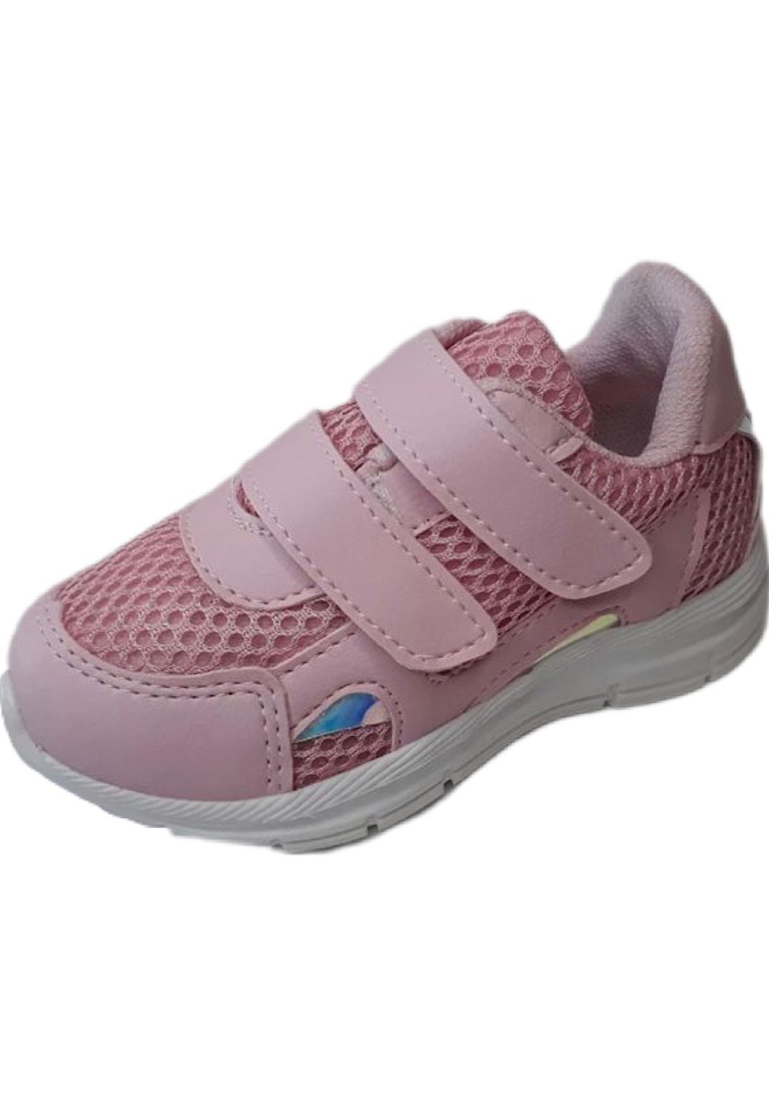 Infantil – Tênis Solzim com ponta Led Rosa