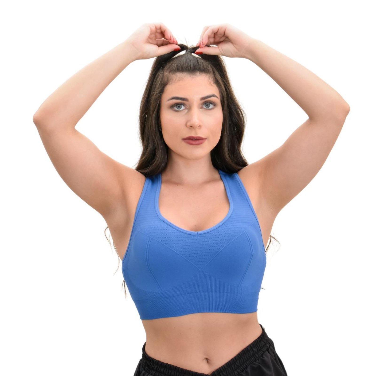 Top Basic Com Bojo Removível Fitness Lupo