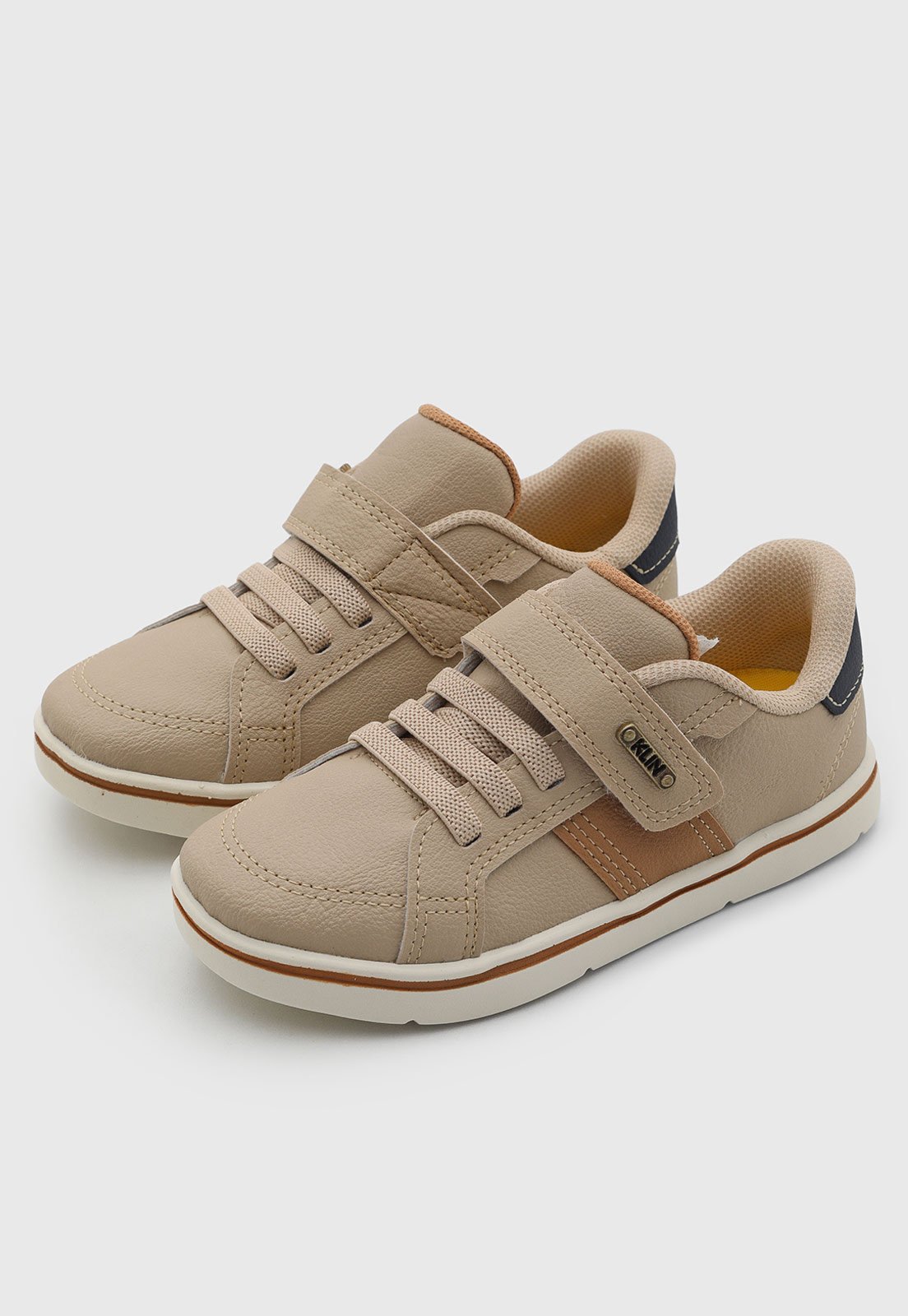 Infantil - Tênis Klin Casual Bege
