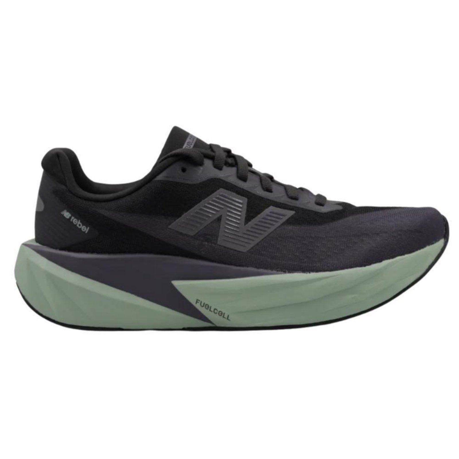 Tênis New Balance Masculino FuelCell Rebel v5 1347834 39 Preto/Verde