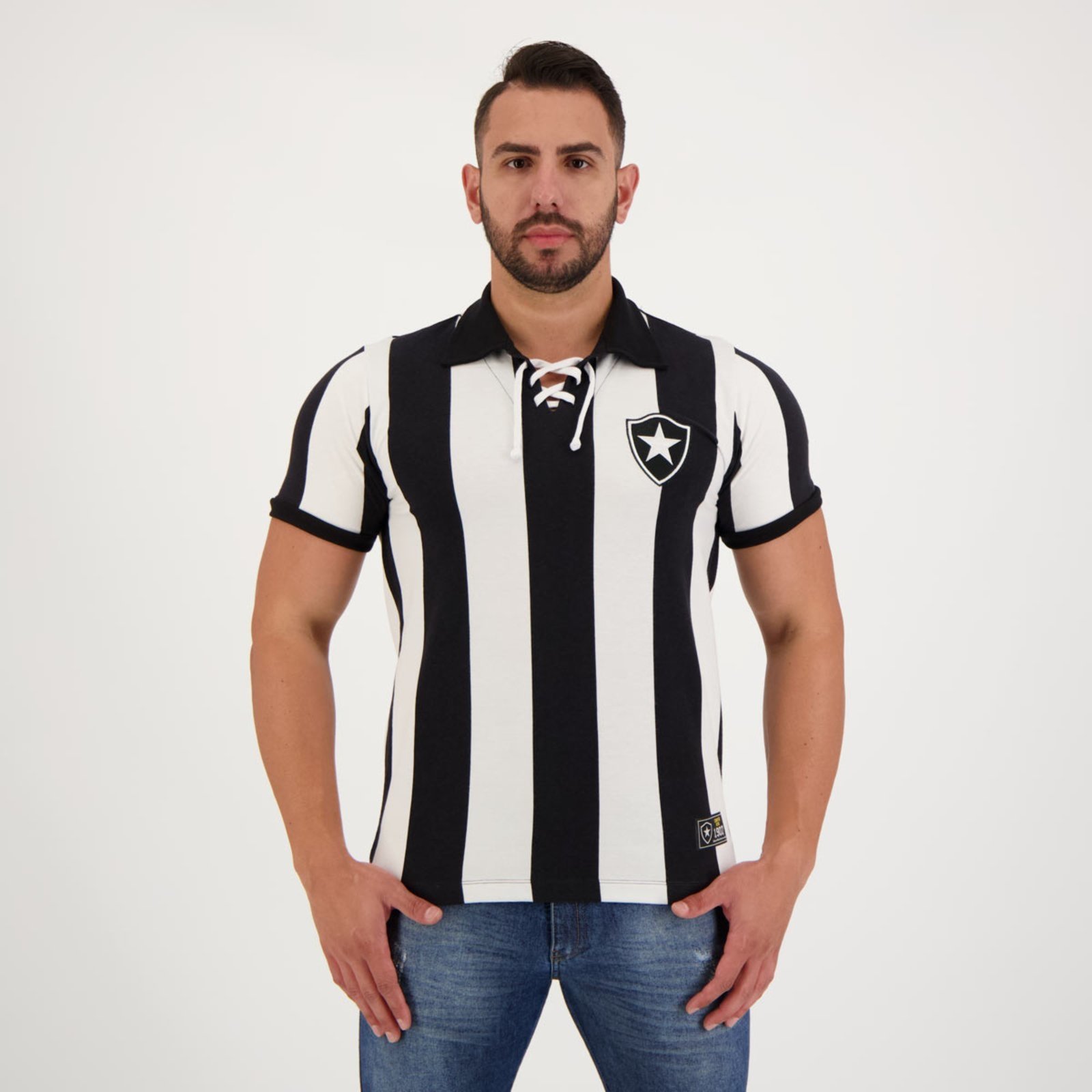 Camisa Botafogo Retrô 1910 Escudo