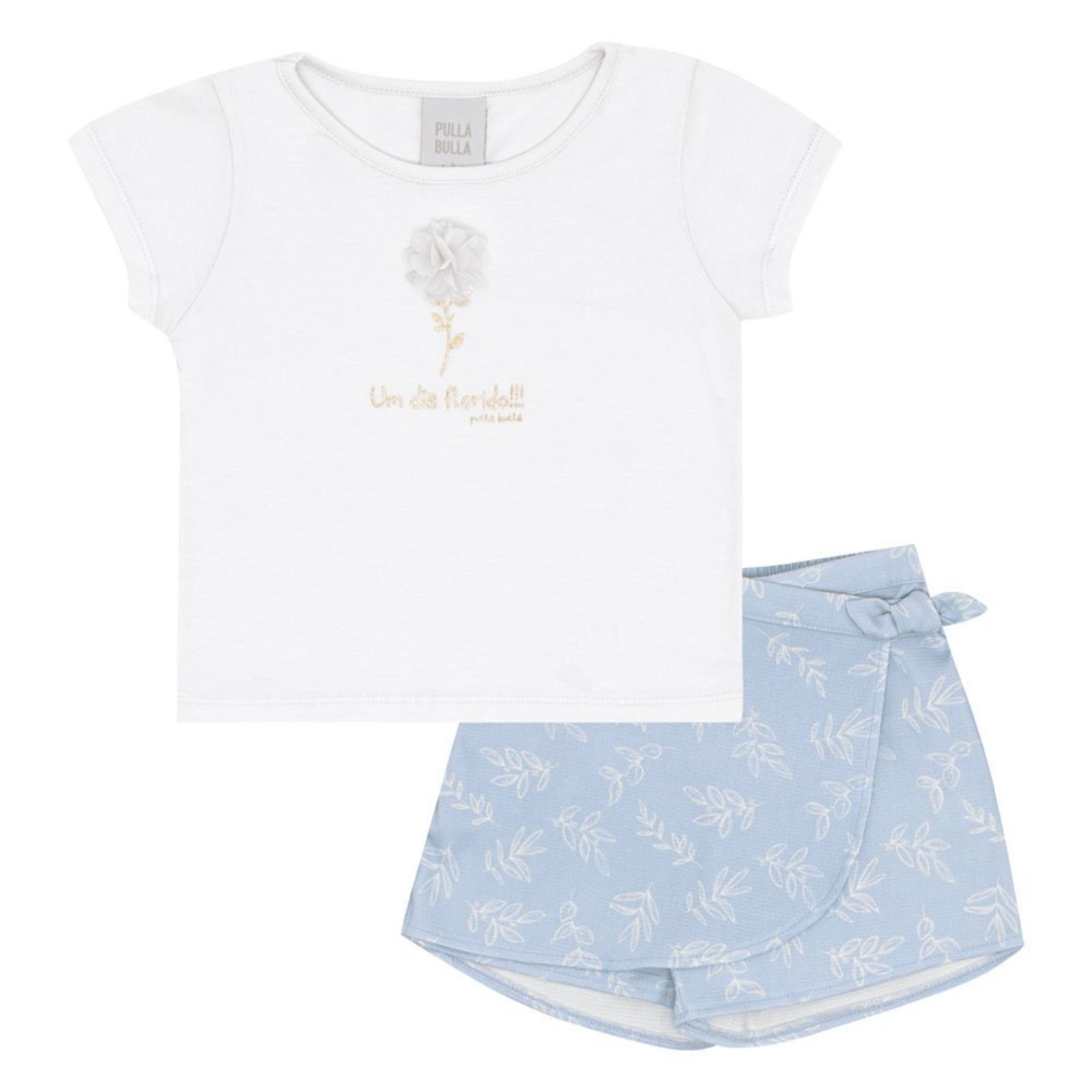 Infantil - Conjunto Primeiros Passos Menina - Branco - 52219-3