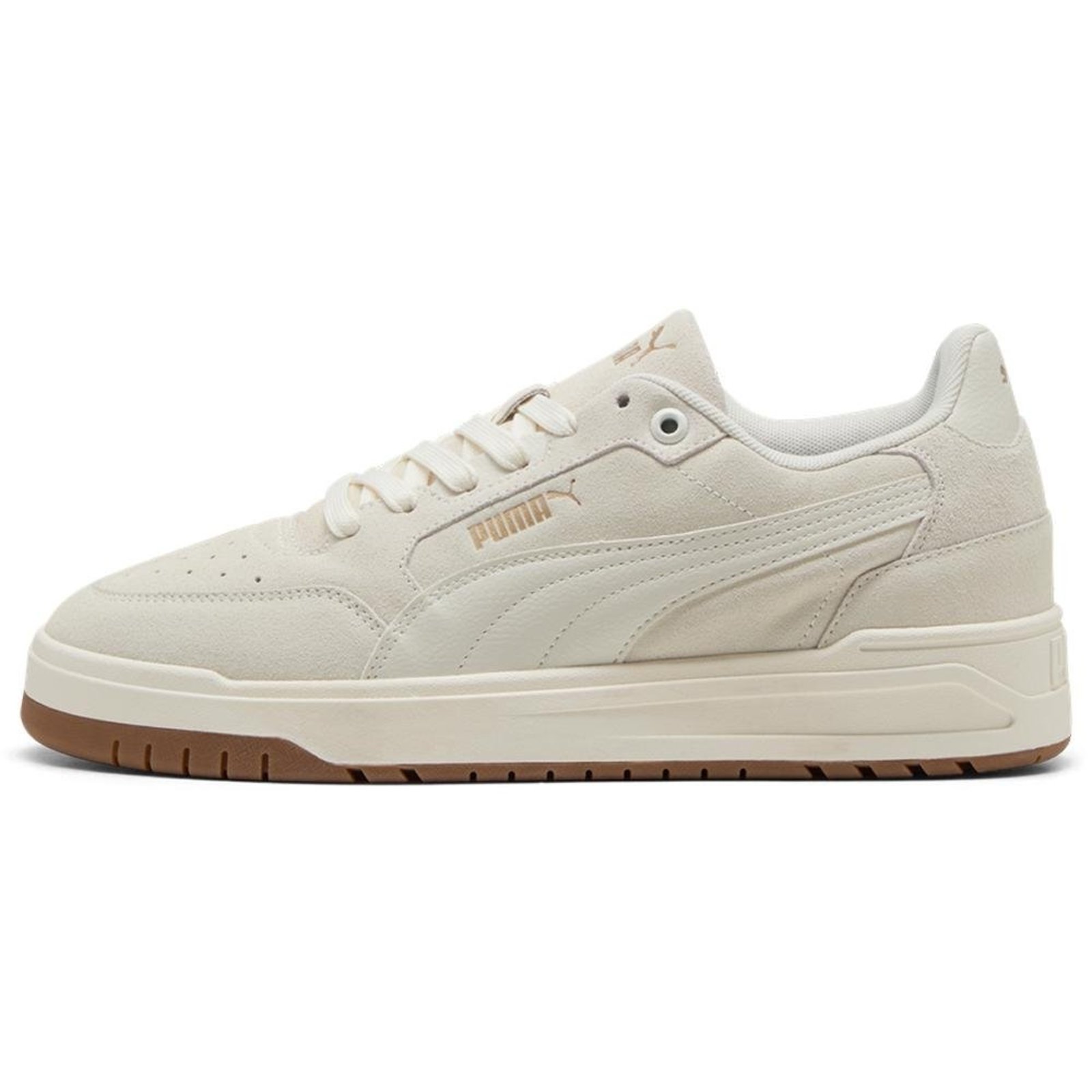 Tênis Puma Shuffle Downtown SD White/Vapor Gray/Gold
