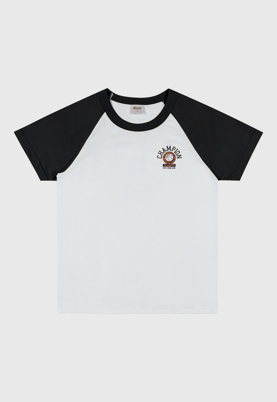 Infantil – Camiseta Elian Champion Branca