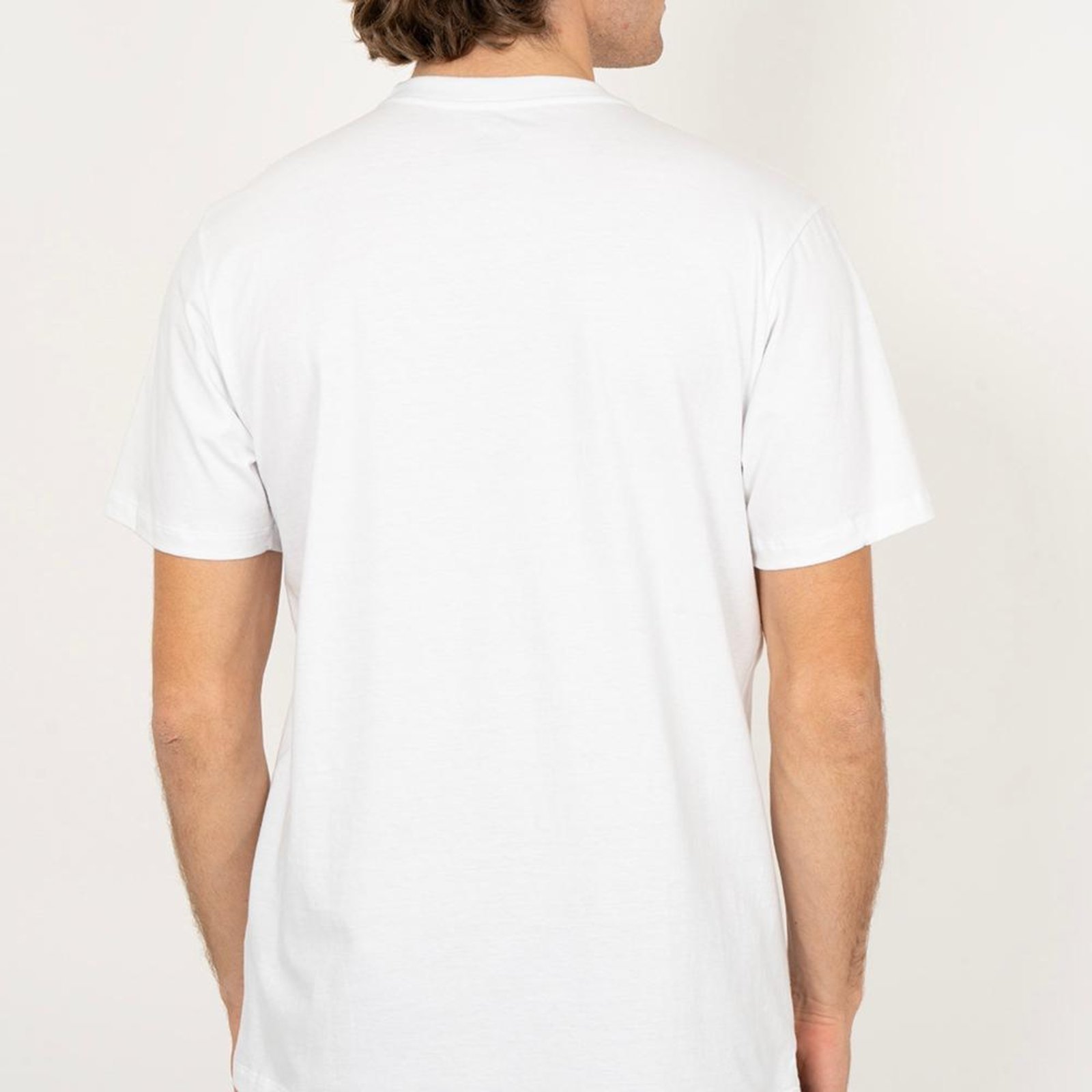 Camiseta Quiksilver Comp Logo SM26 Masculina Branco