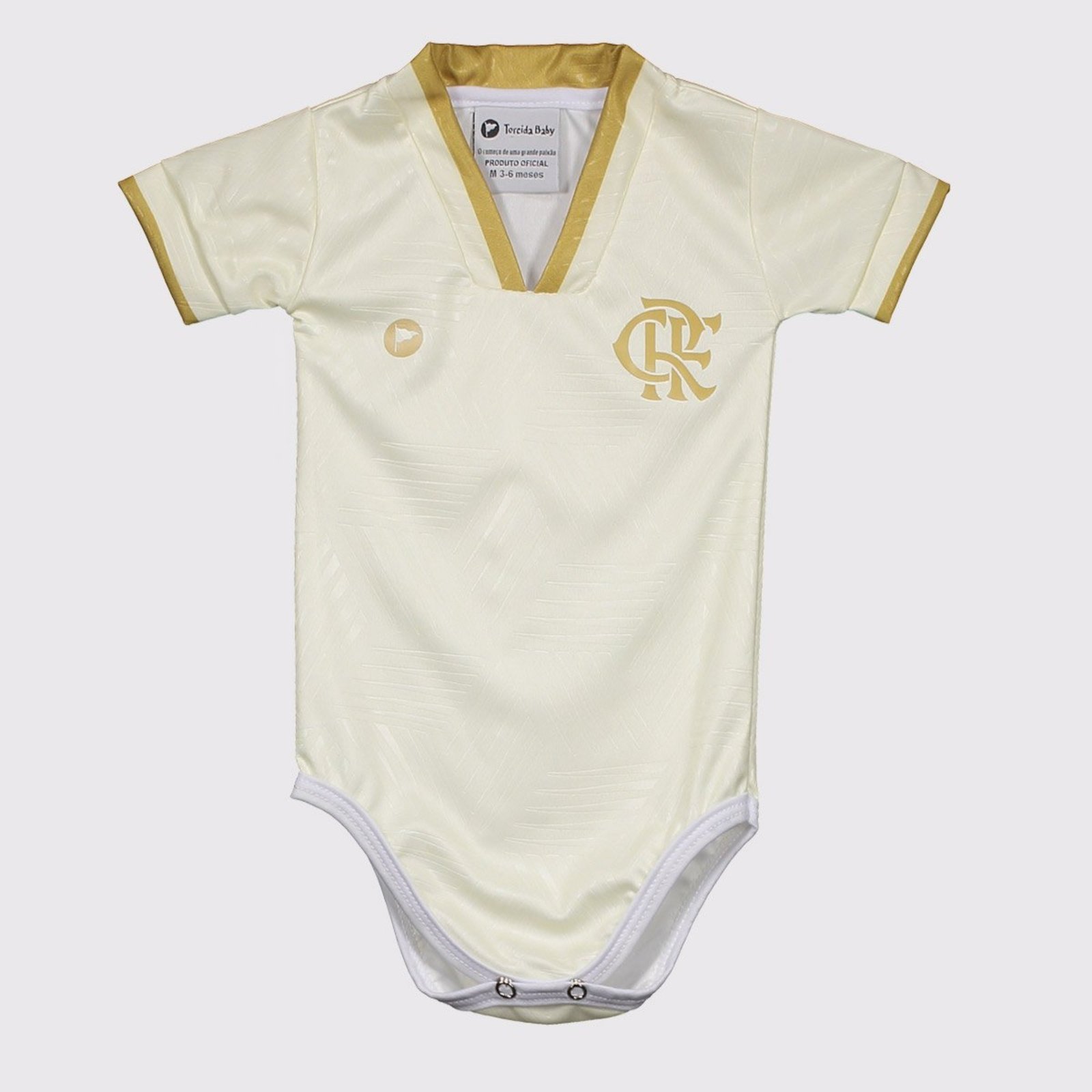 Infantil - Body Flamengo Premium Branco
