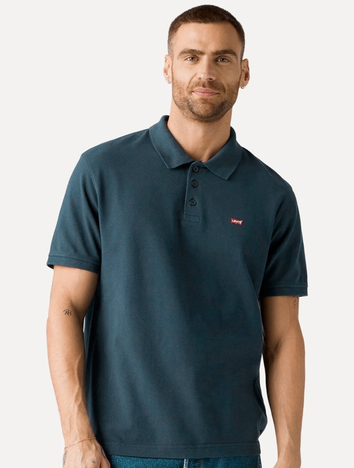 Polo Levis Masculina Housemark Azul Escuro
