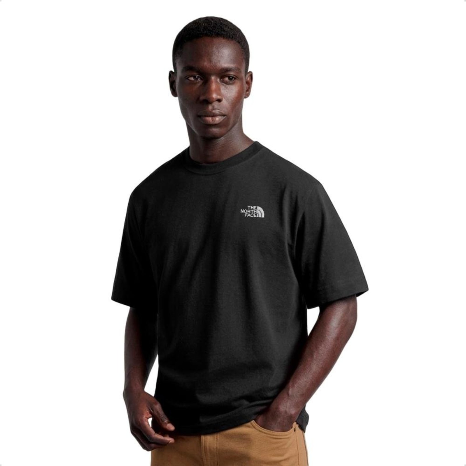 Camiseta The North Face Masculina Essential Oversized S/S Tee Preto