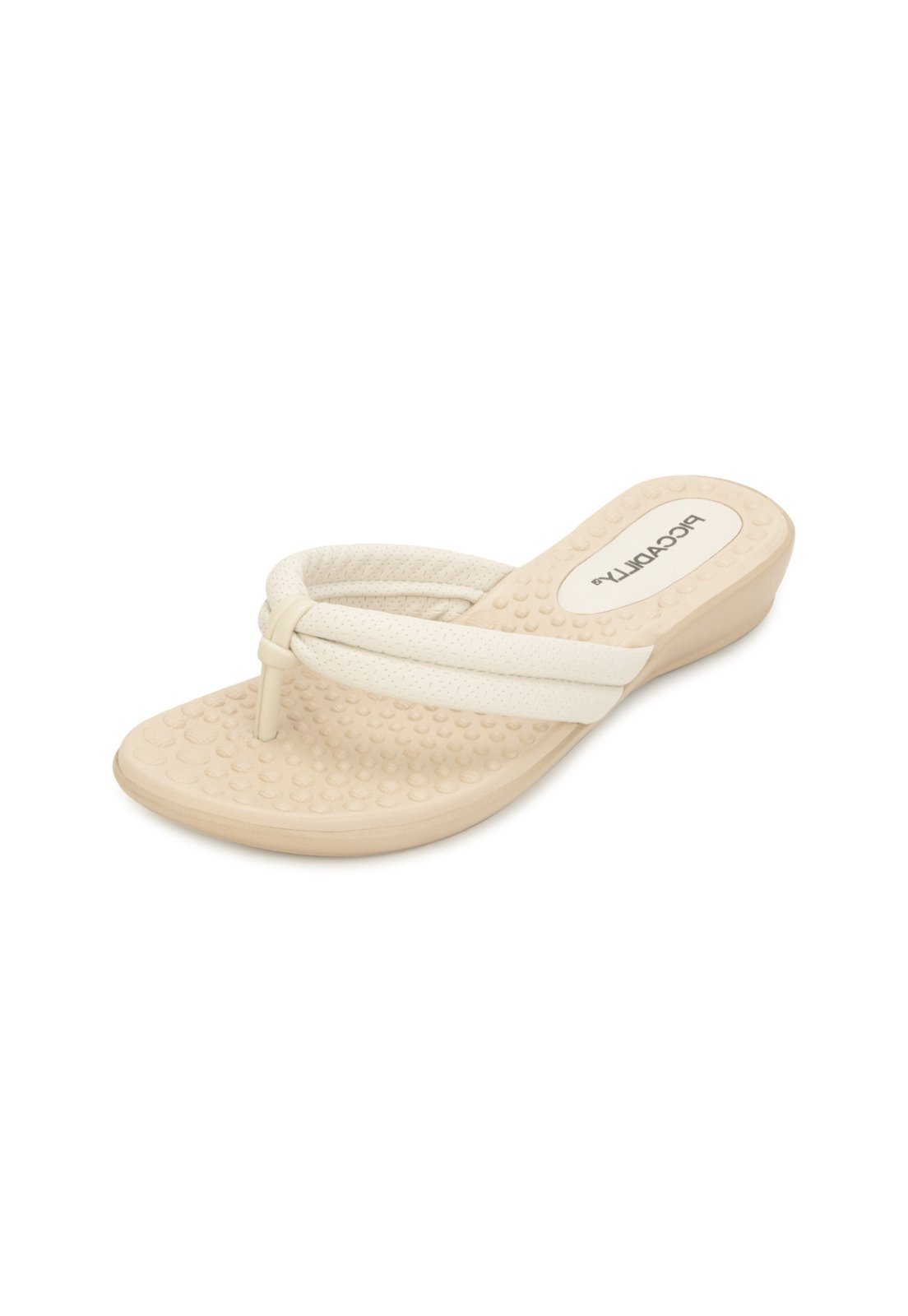 Chinelo de Dedo Piccadilly PD25-50032 Creme-Nude