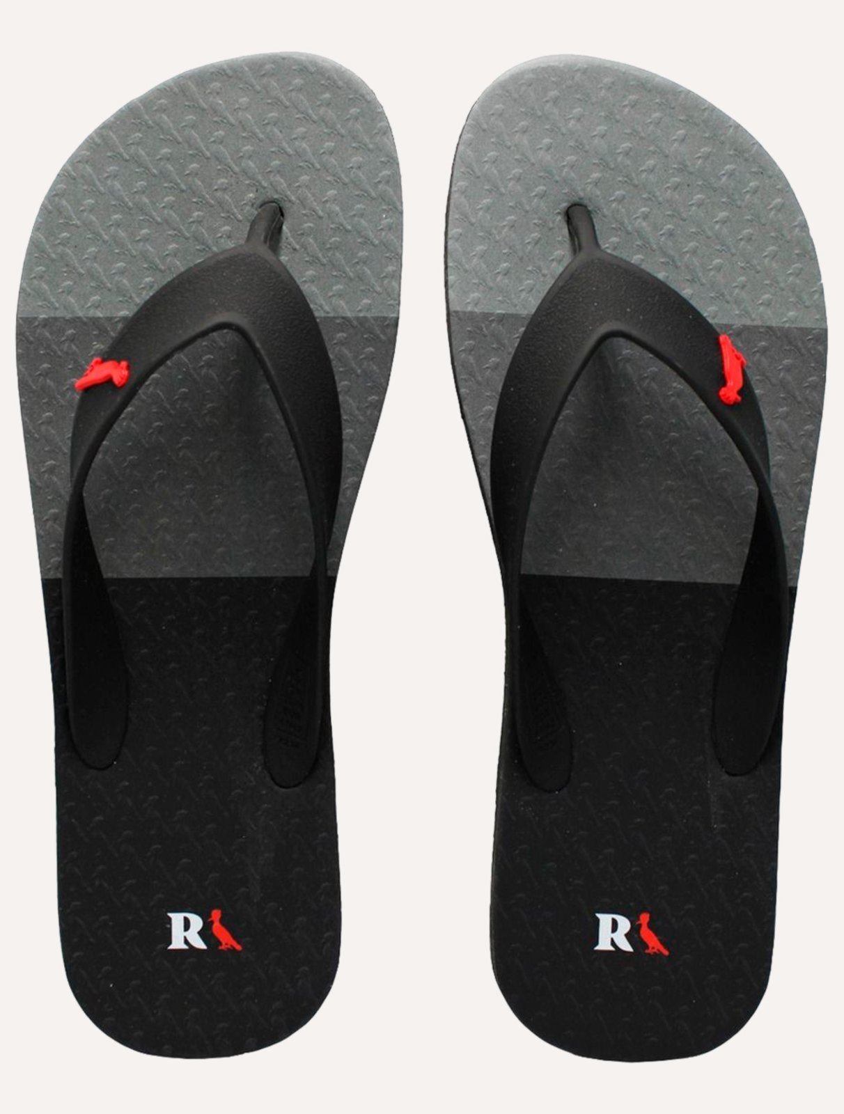 Chinelo Reserva Masculino Trancoso Classic Grey/Black Preto