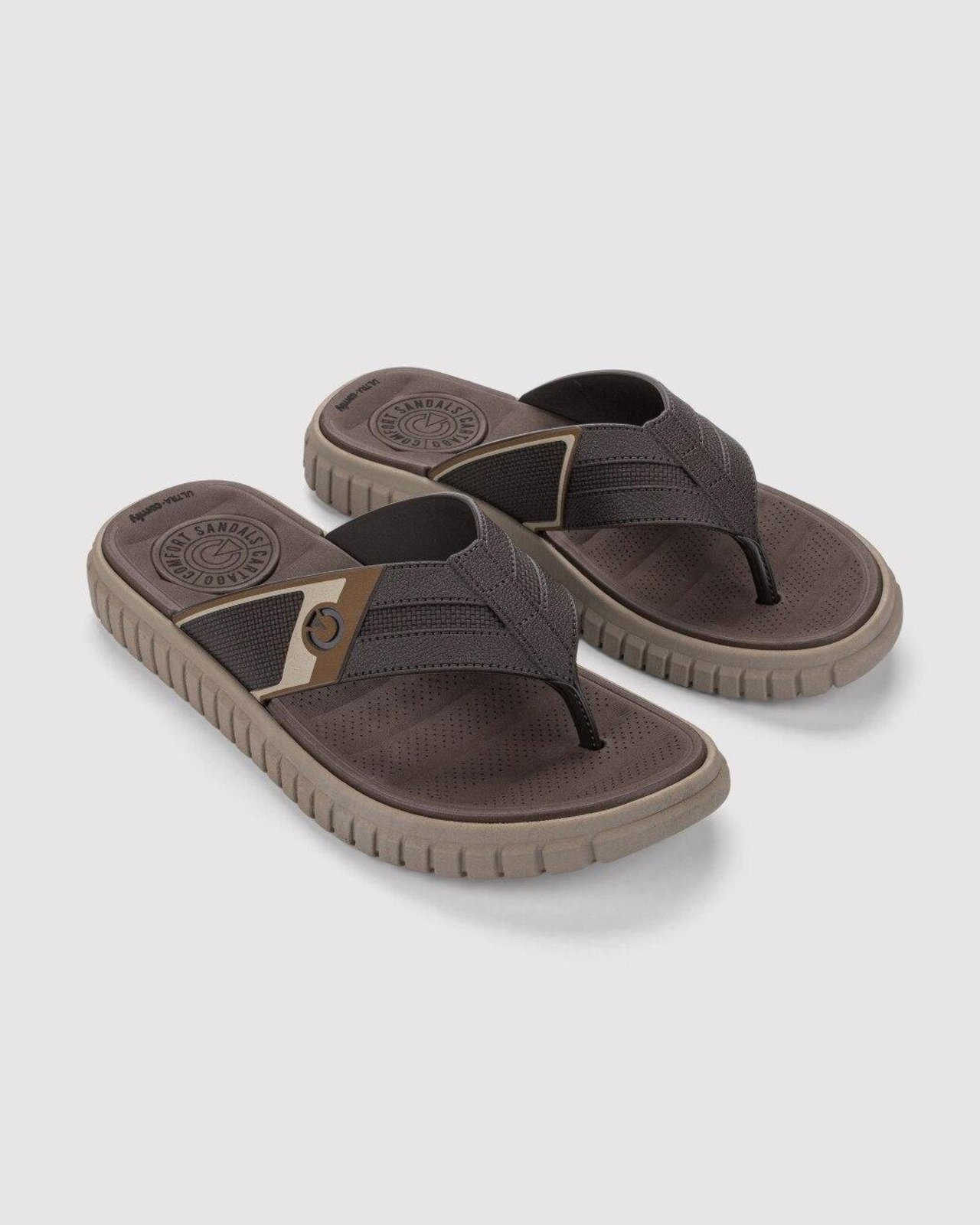 Chinelo Masculino Cartago Denver Bege