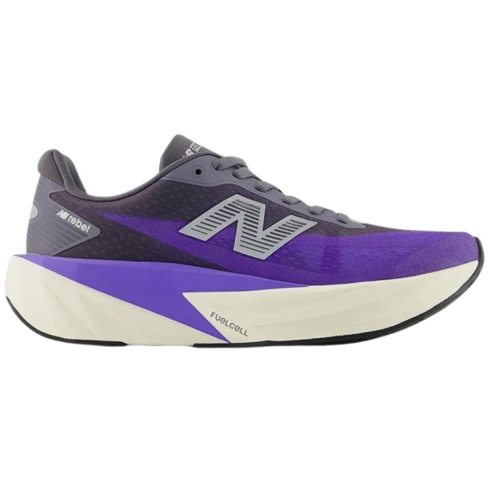 Tênis New Balance Fuelcell Rebel V5 Feminino - Roxo C/cinza