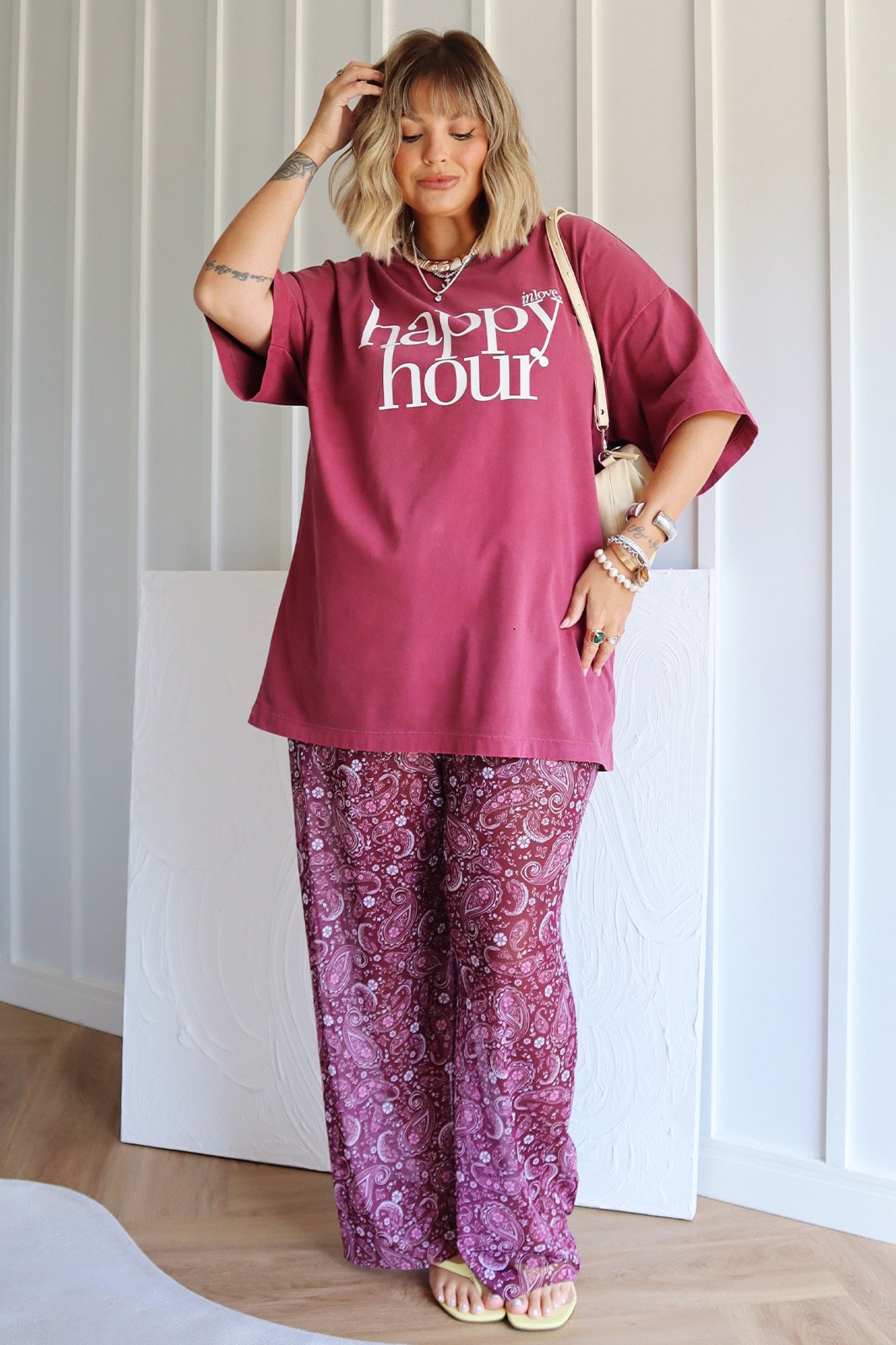 Calça In Love Tule Mari Estampado