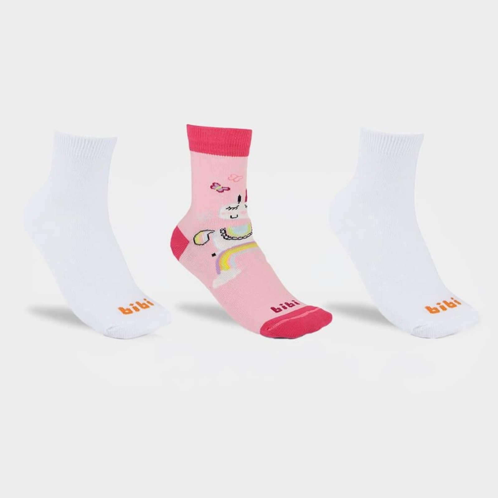 Infantil - Kit de Meias Infantis Mini de Unicórnio 1179135 19/22