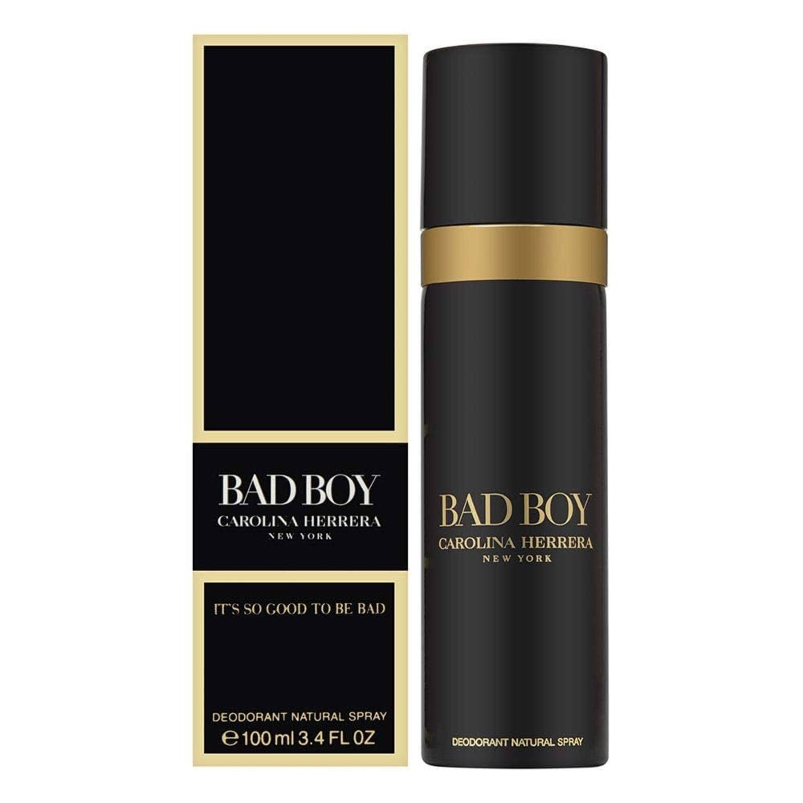 Vista 3 Desodorante Aerosol Carolina Herrera Masculino Bad Boy incolor Carolina Herrera incolor
