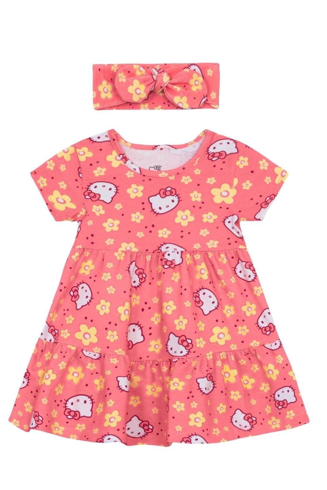 Infantil - Vestido baby menina em cotton Brandili