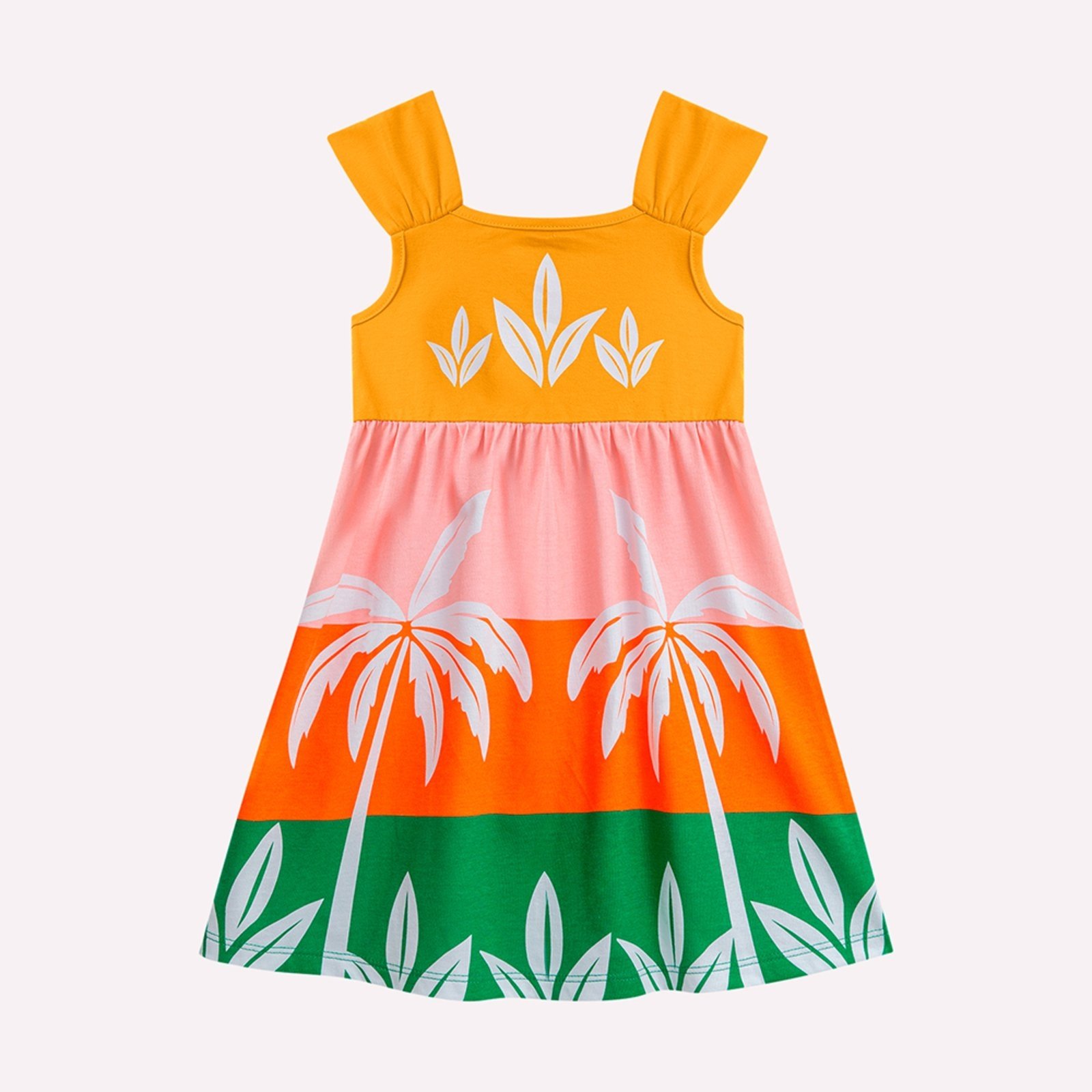 Infantil – Vestido Menina Estampa Nanai