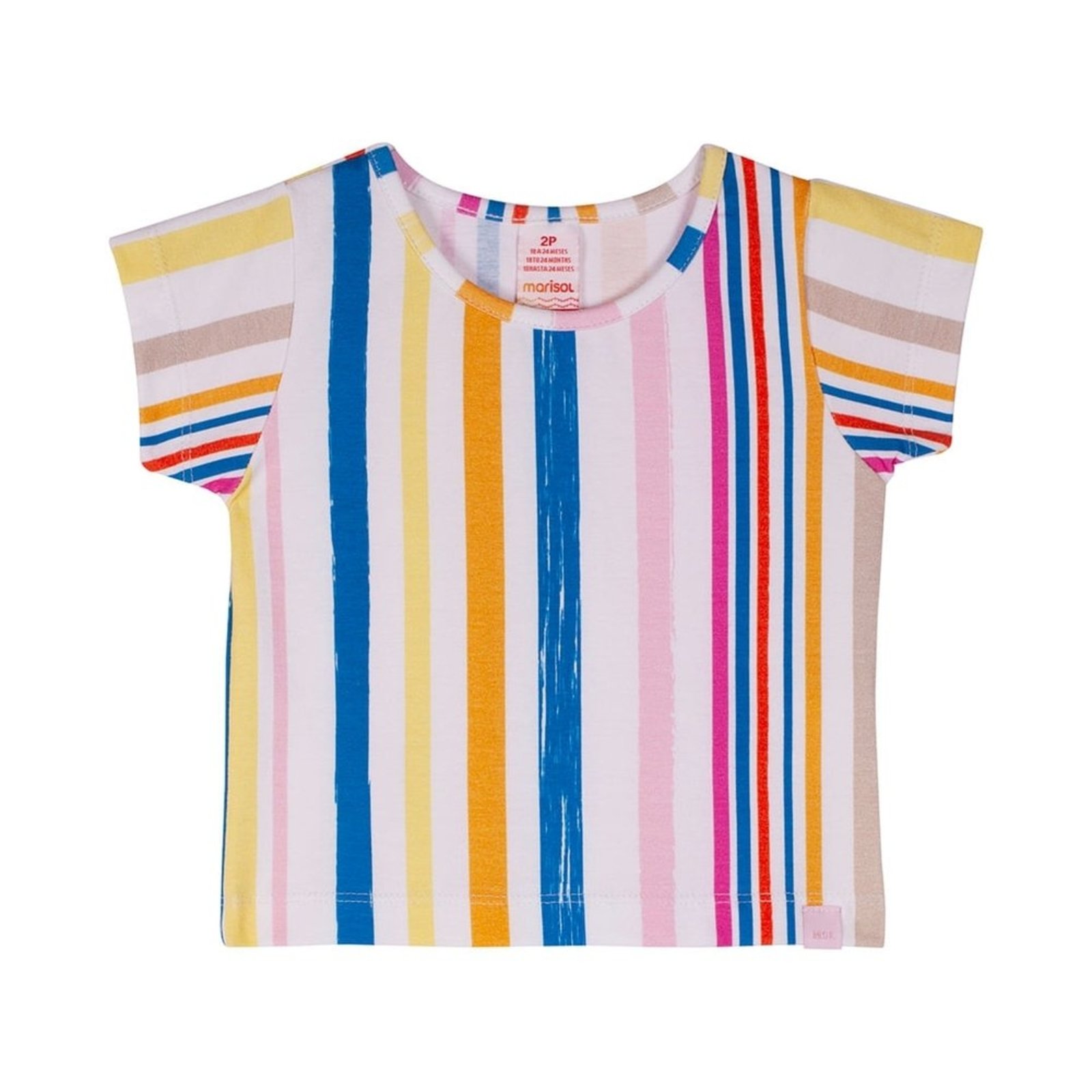 Infantil - Blusa Cropped Estampada Menina Marisol