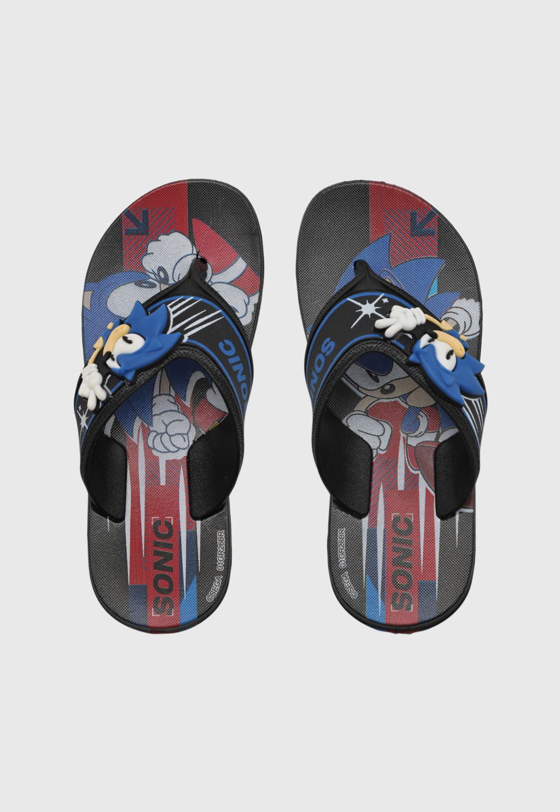 Infantil - Chinelo Grendene Sonic Way Preto