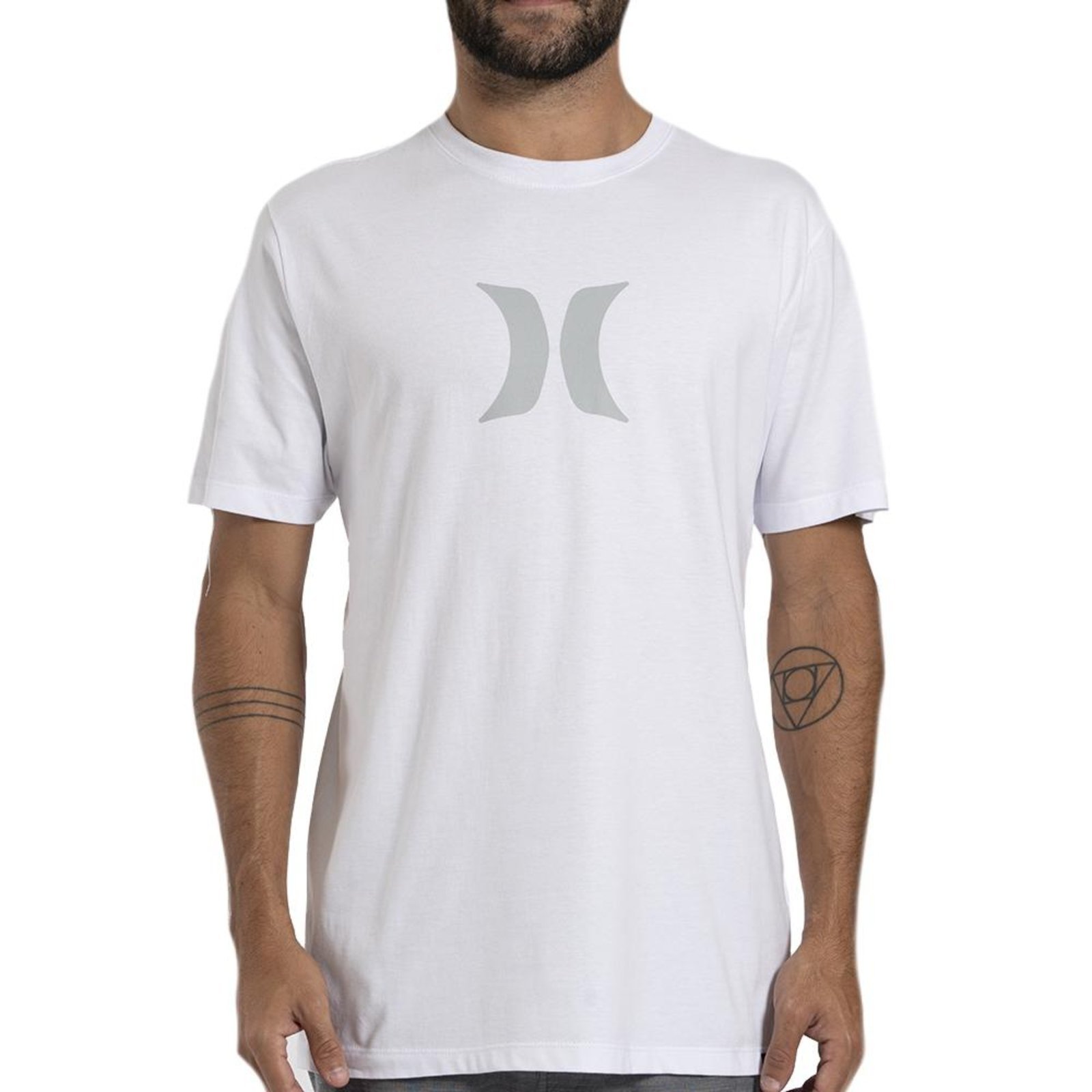 Camiseta Hurley Icon WT26 Masculina Branco